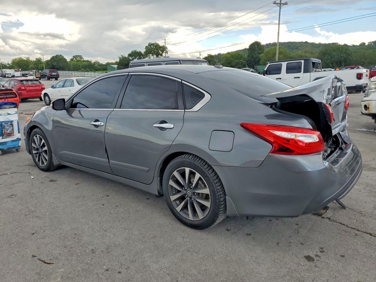 2017 Nissan Altima 2.5 Sv Gray vin: 1N4AL3AP1HC118812