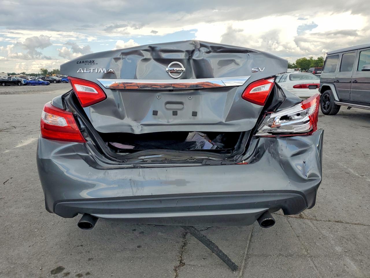2017 Nissan Altima 2.5 Sv Gray vin: 1N4AL3AP1HC118812