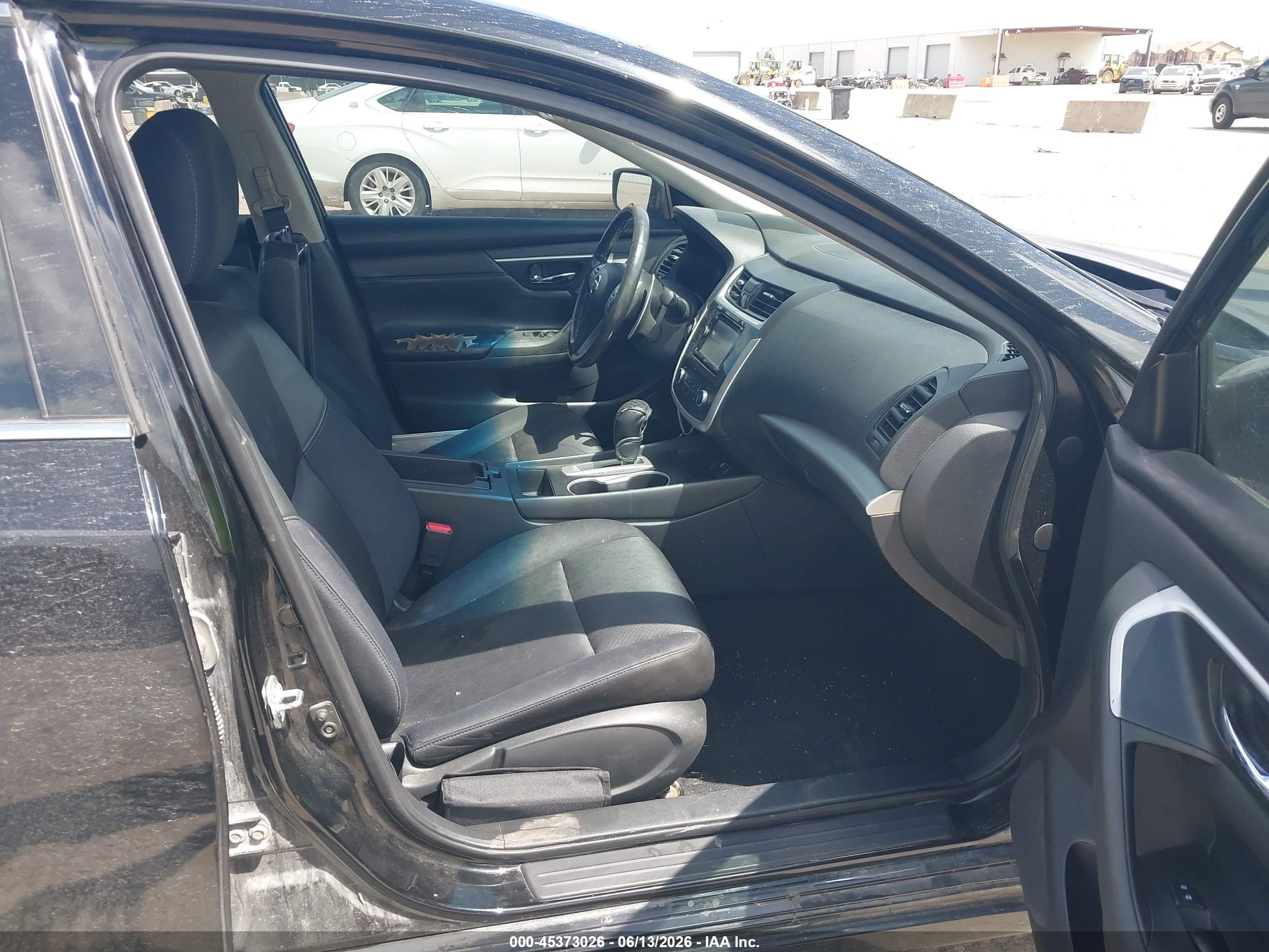 2017 Nissan Altima 2.5 Sr Black vin: 1N4AL3AP1HC171820