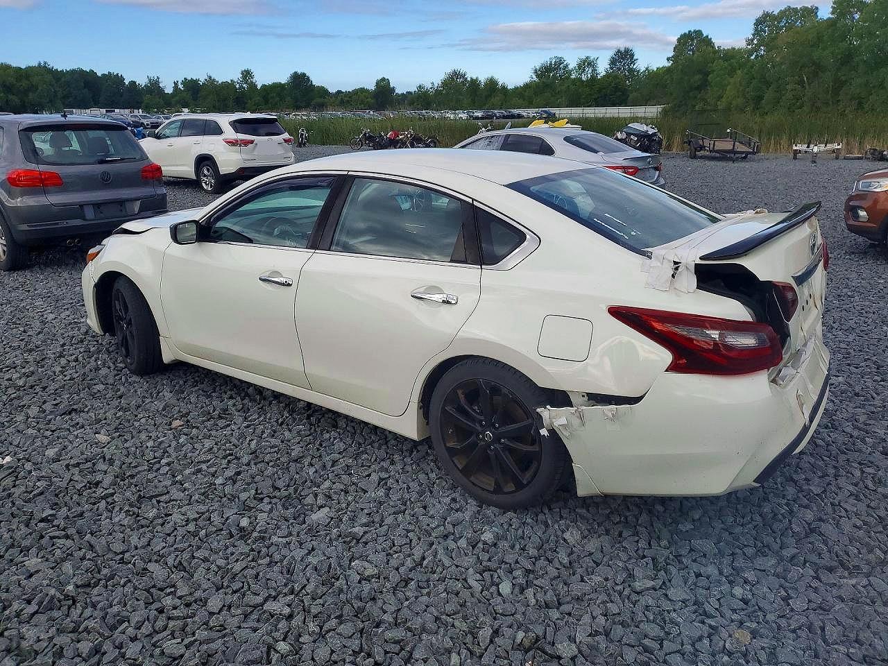 2017 Nissan Altima 2.5 Sr White vin: 1N4AL3AP1HC250002