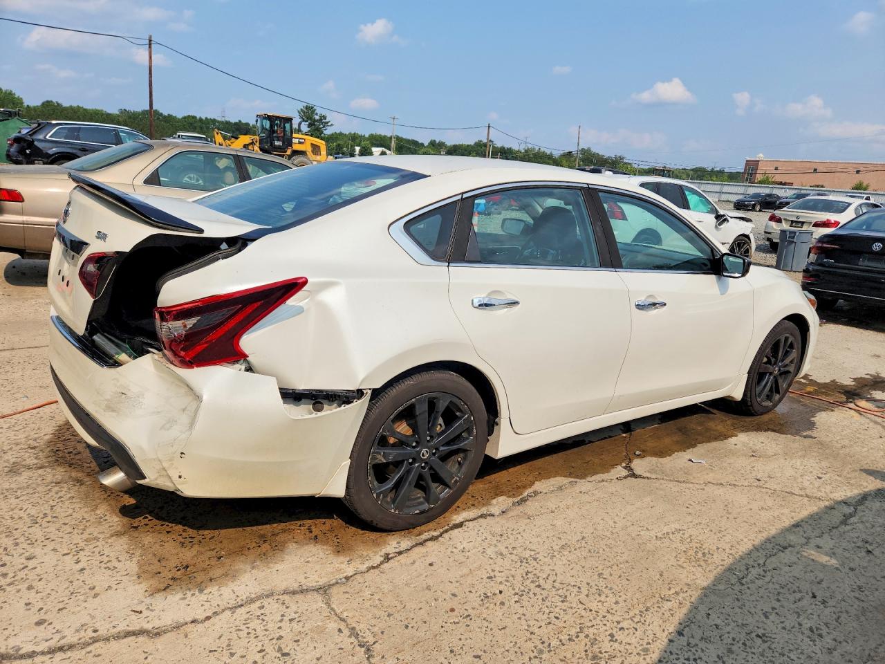 2017 Nissan Altima 2.5 Sr Белый vin: 1N4AL3AP1HC264479