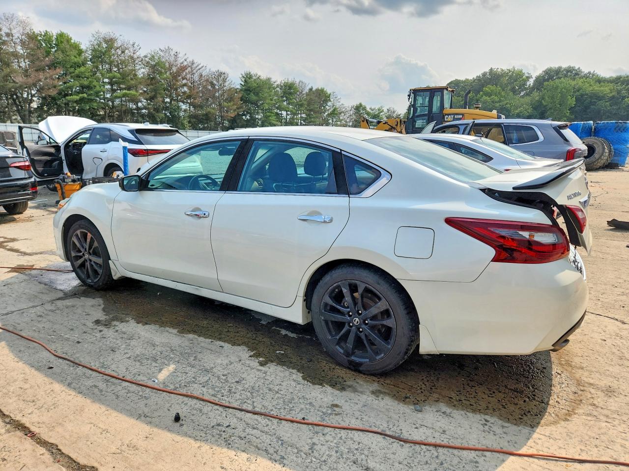 2017 Nissan Altima 2.5 Sr Белый vin: 1N4AL3AP1HC264479