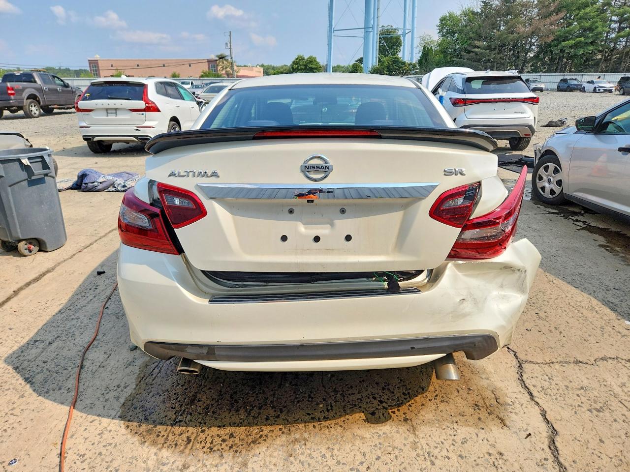 2017 Nissan Altima 2.5 Sr Белый vin: 1N4AL3AP1HC264479