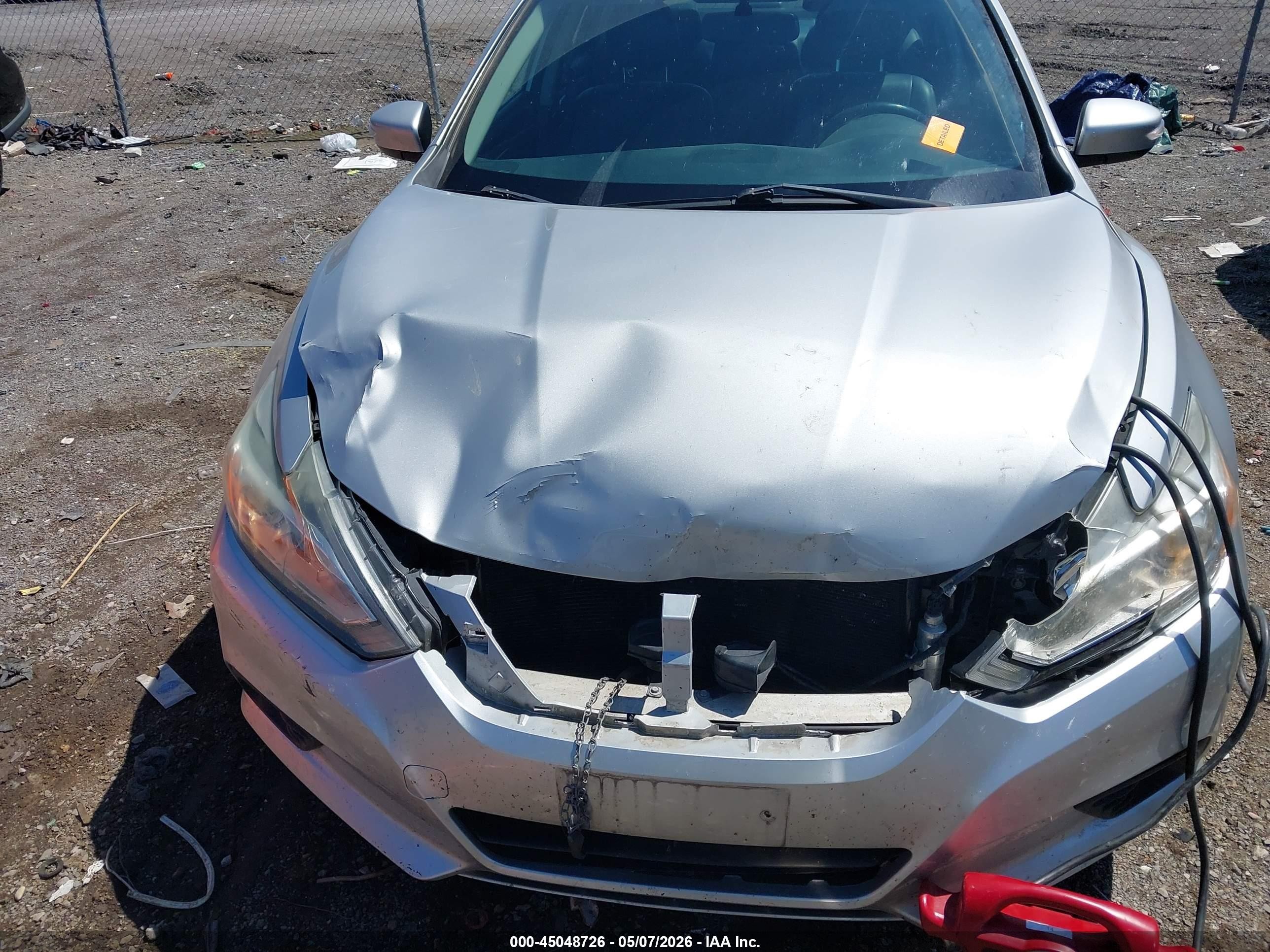 2017 Nissan Altima 2.5 Sl Серый vin: 1N4AL3AP1HC289432