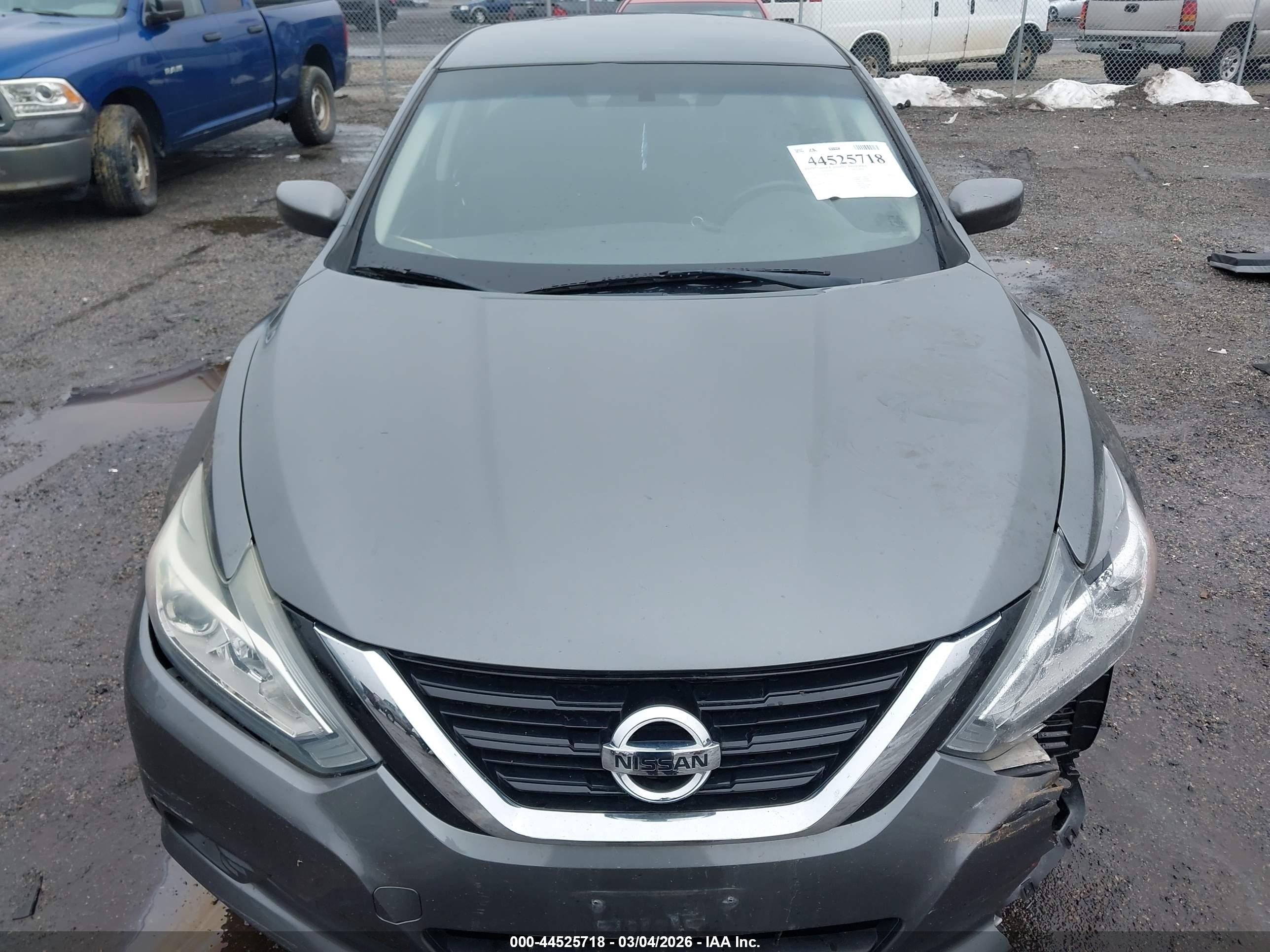 2017 Nissan Altima 2.5 Sv Gray vin: 1N4AL3AP1HC292721