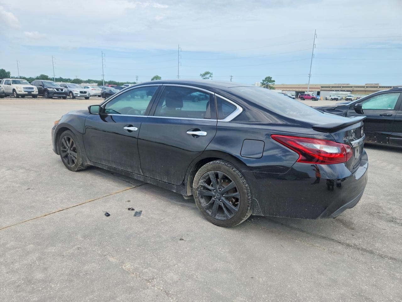 2017 Nissan Altima 2.5 Sr Black vin: 1N4AL3AP1HC293285