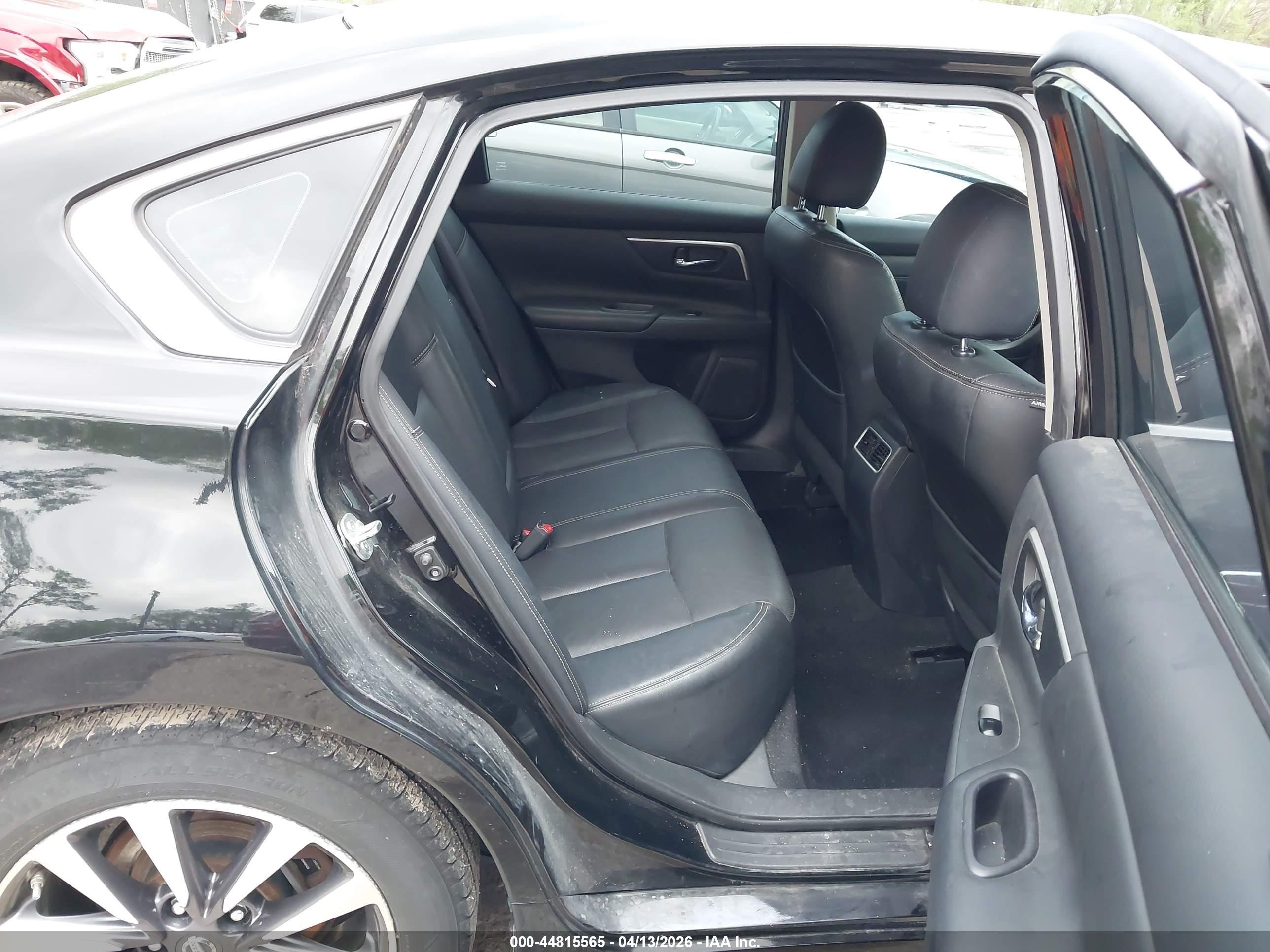 2017 Nissan Altima 2.5 Sl Черный vin: 1N4AL3AP1HC294047