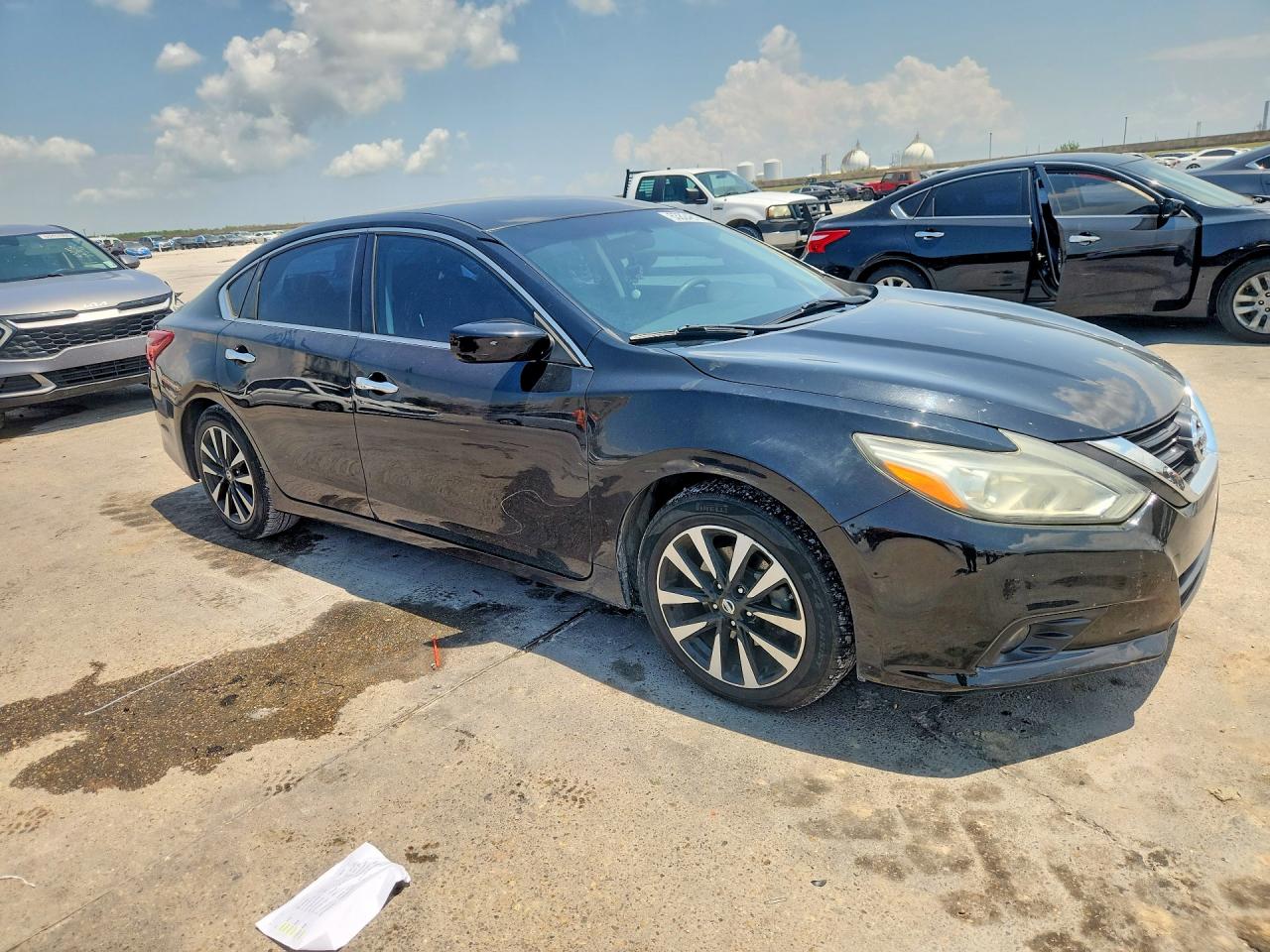 2018 Nissan Altima 2.5 Sv Black vin: 1N4AL3AP1JC127533