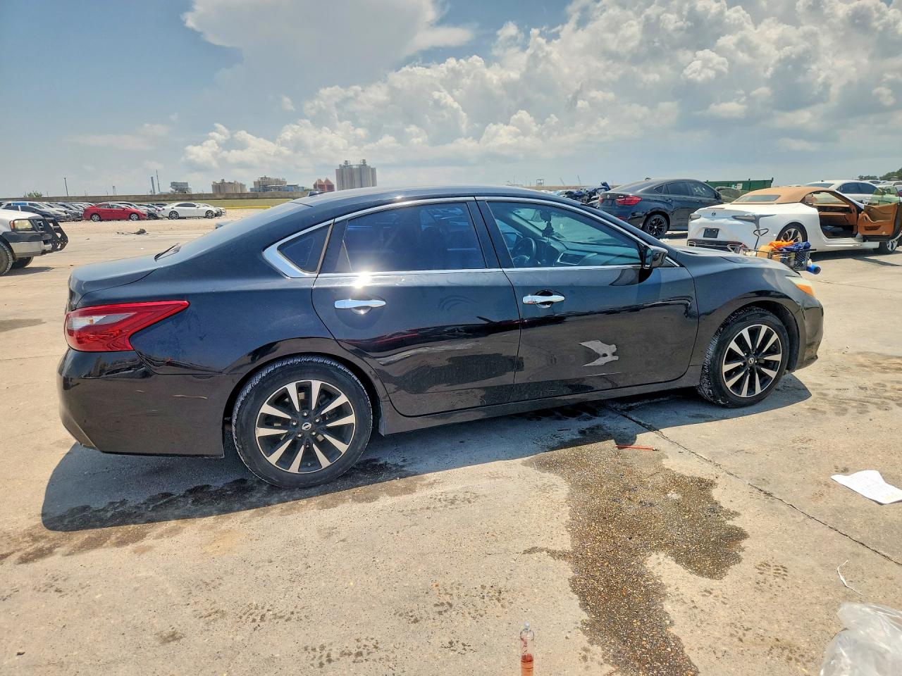 2018 Nissan Altima 2.5 Sv Black vin: 1N4AL3AP1JC127533
