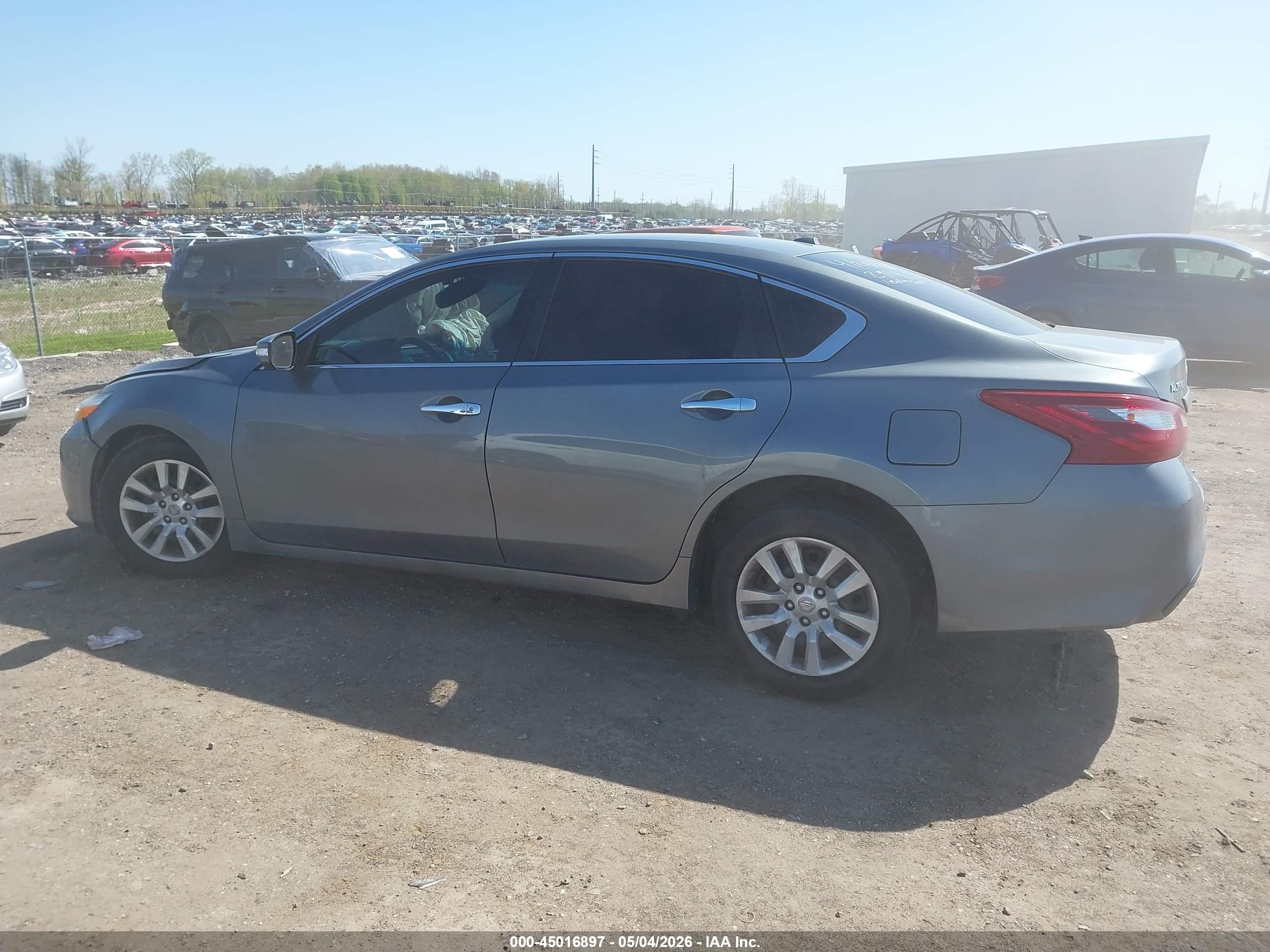 2018 Nissan Altima 2.5 Sl Gray vin: 1N4AL3AP1JC162914