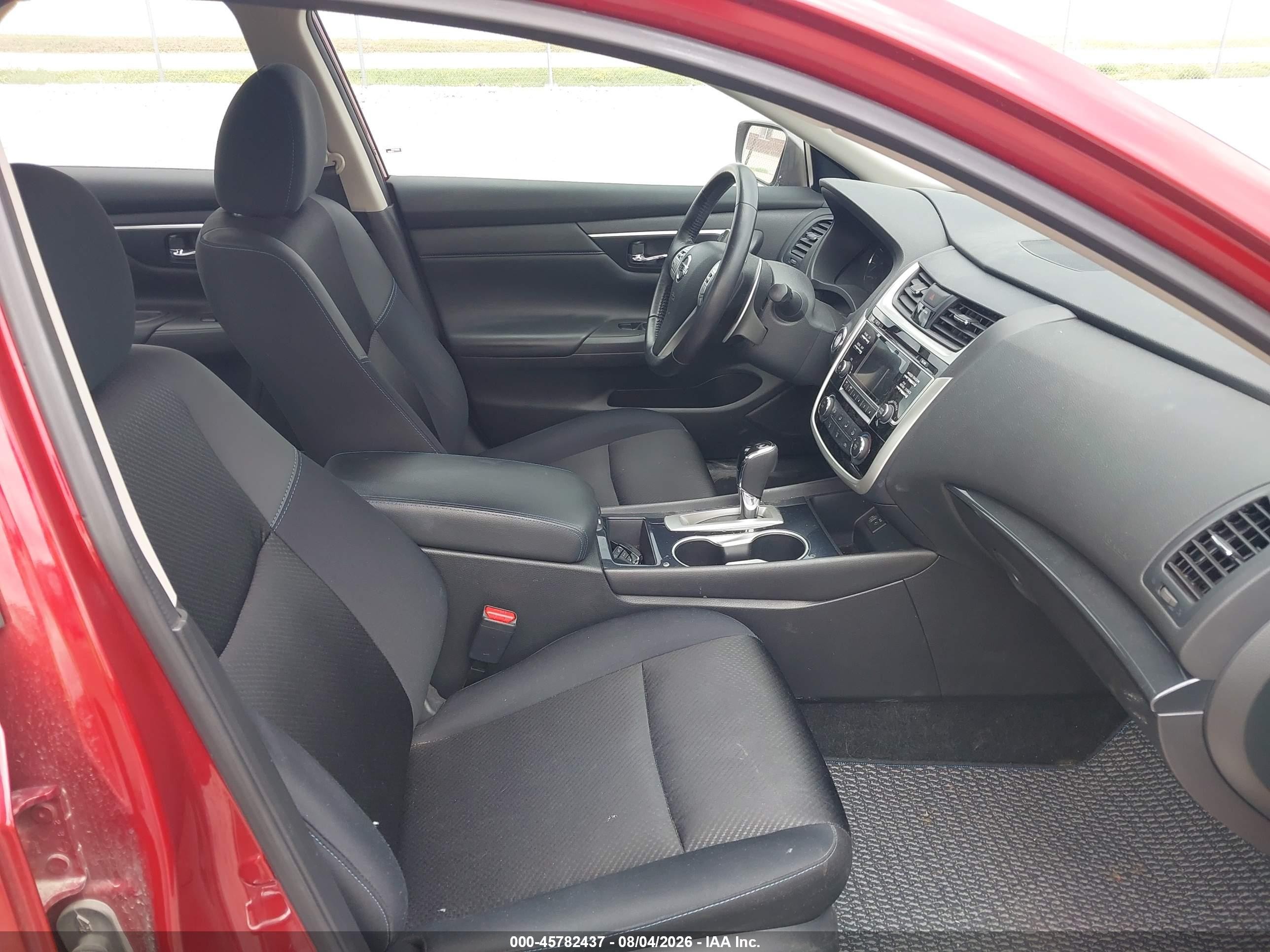 2018 Nissan Altima 2.5 Sr Red vin: 1N4AL3AP1JC224814