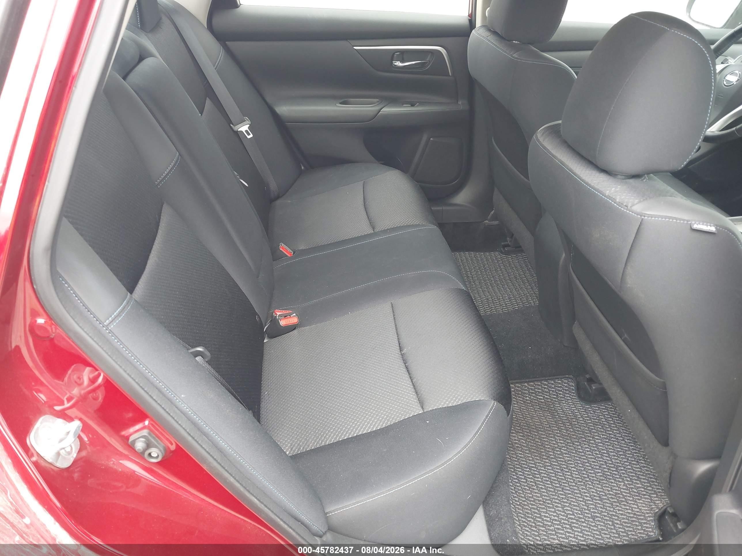 2018 Nissan Altima 2.5 Sr Red vin: 1N4AL3AP1JC224814
