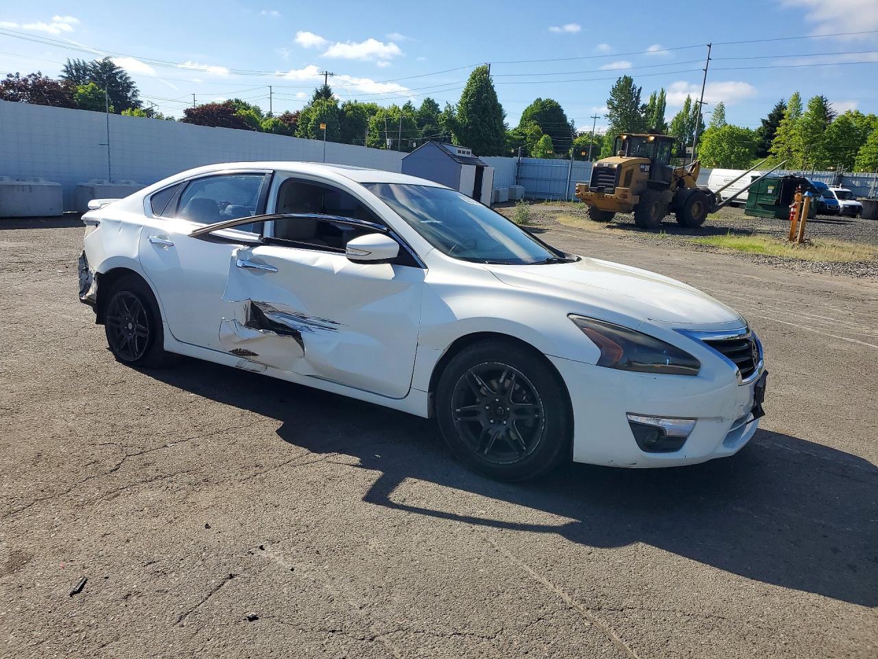 2013 Nissan Altima 2.5 White vin: 1N4AL3AP2DC100913