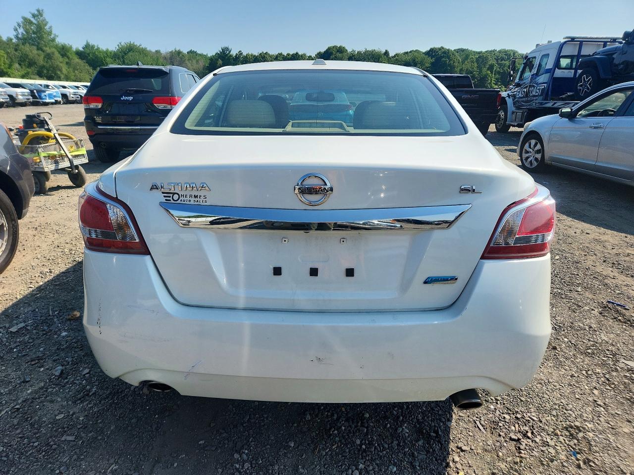 2013 Nissan Altima 2.5 White vin: 1N4AL3AP2DC113919
