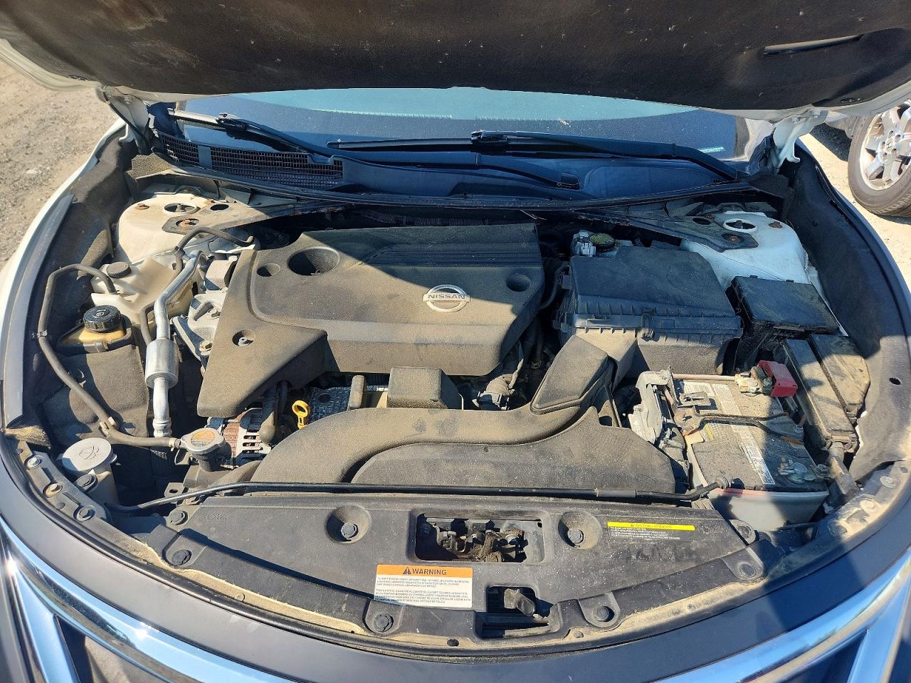 2013 Nissan Altima 2.5 White vin: 1N4AL3AP2DC113919