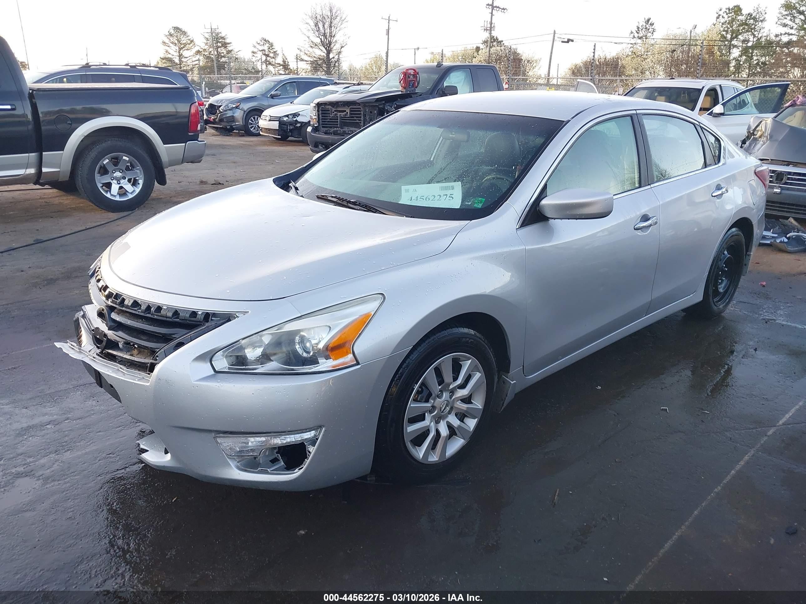 2013 Nissan Altima 2.5 S Silver vin: 1N4AL3AP2DC116206