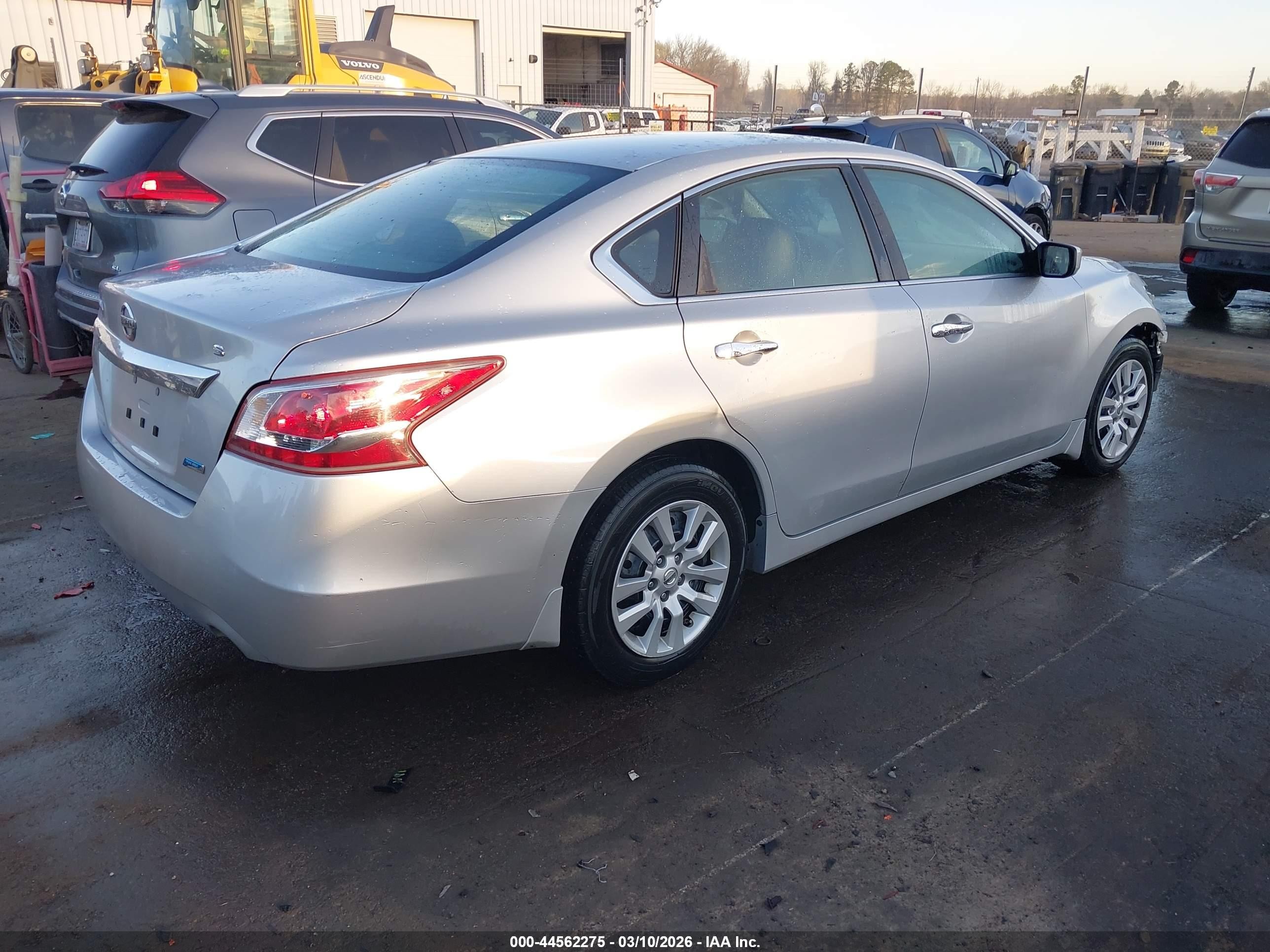 2013 Nissan Altima 2.5 S Silver vin: 1N4AL3AP2DC116206