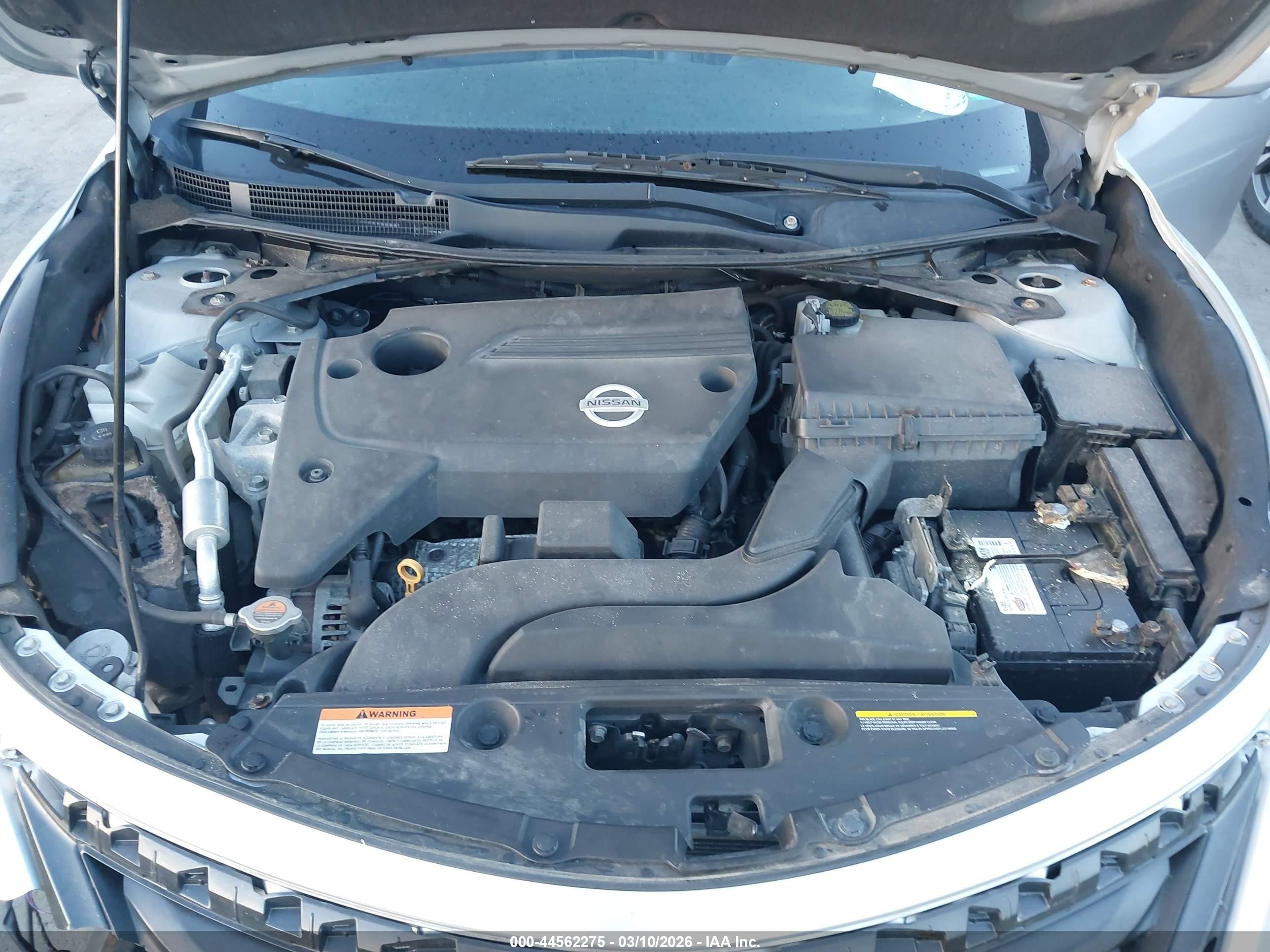 2013 Nissan Altima 2.5 S Silver vin: 1N4AL3AP2DC116206