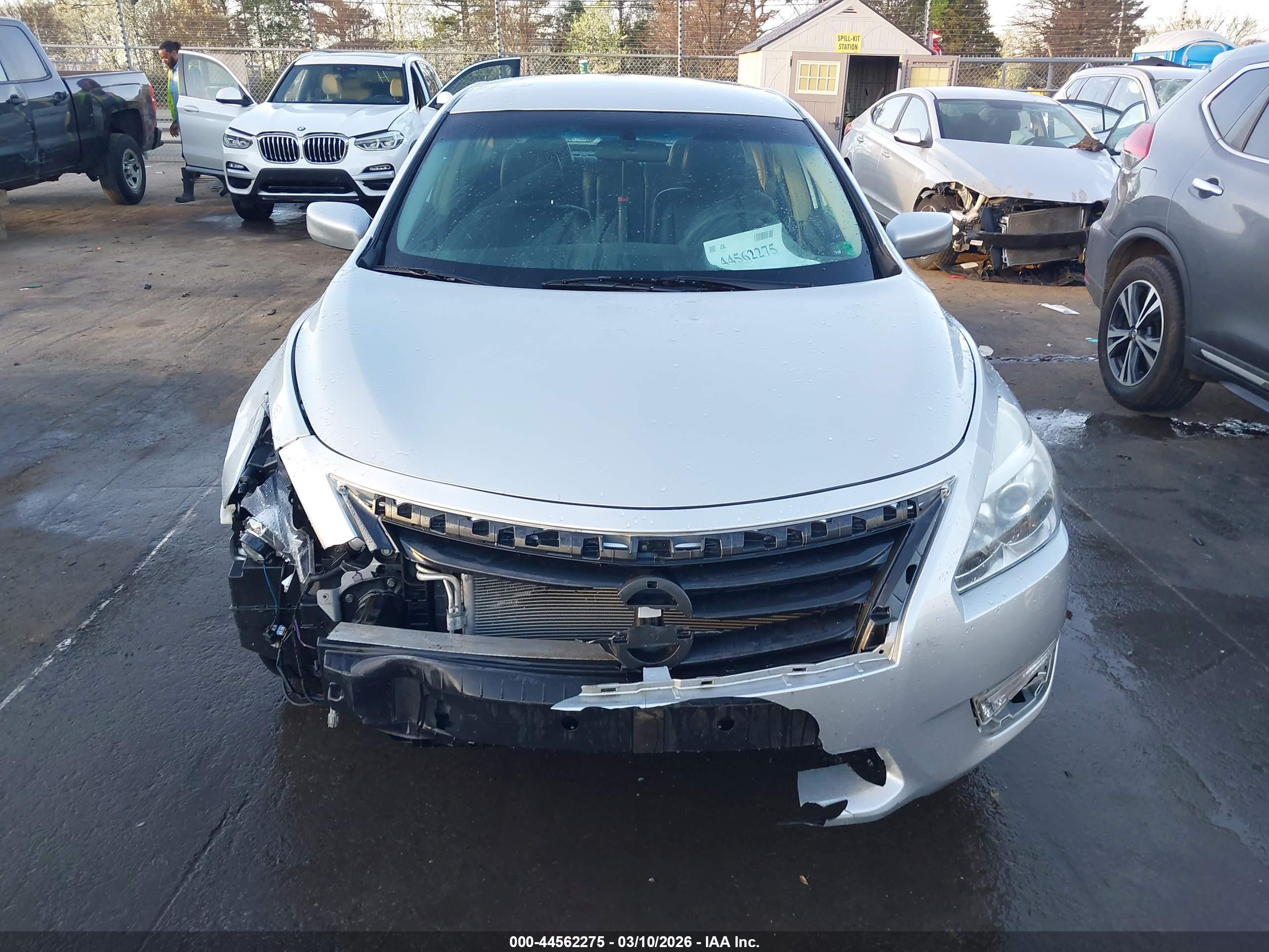 2013 Nissan Altima 2.5 S Silver vin: 1N4AL3AP2DC116206