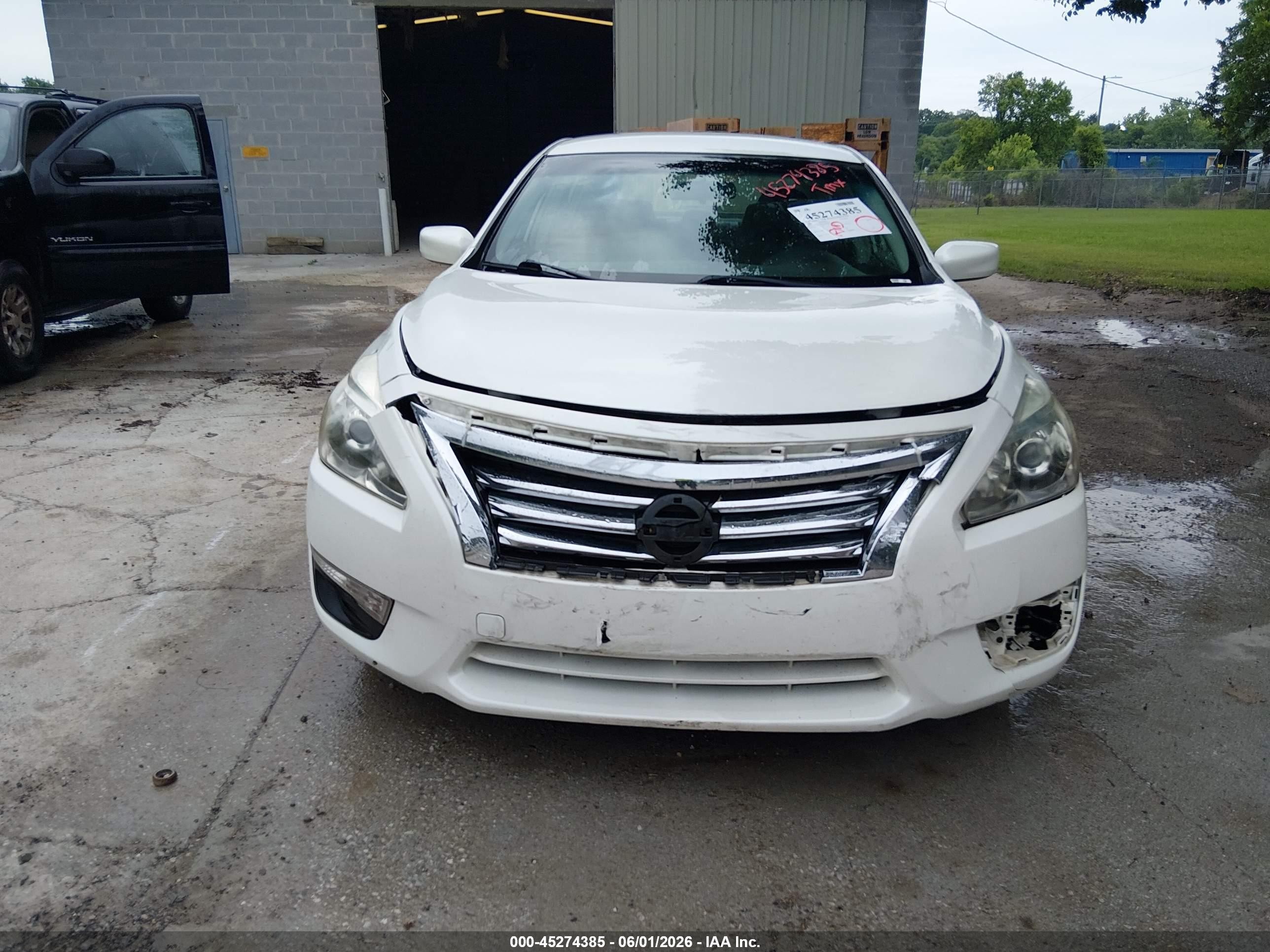 2013 Nissan Altima 2.5 S White vin: 1N4AL3AP2DC125150