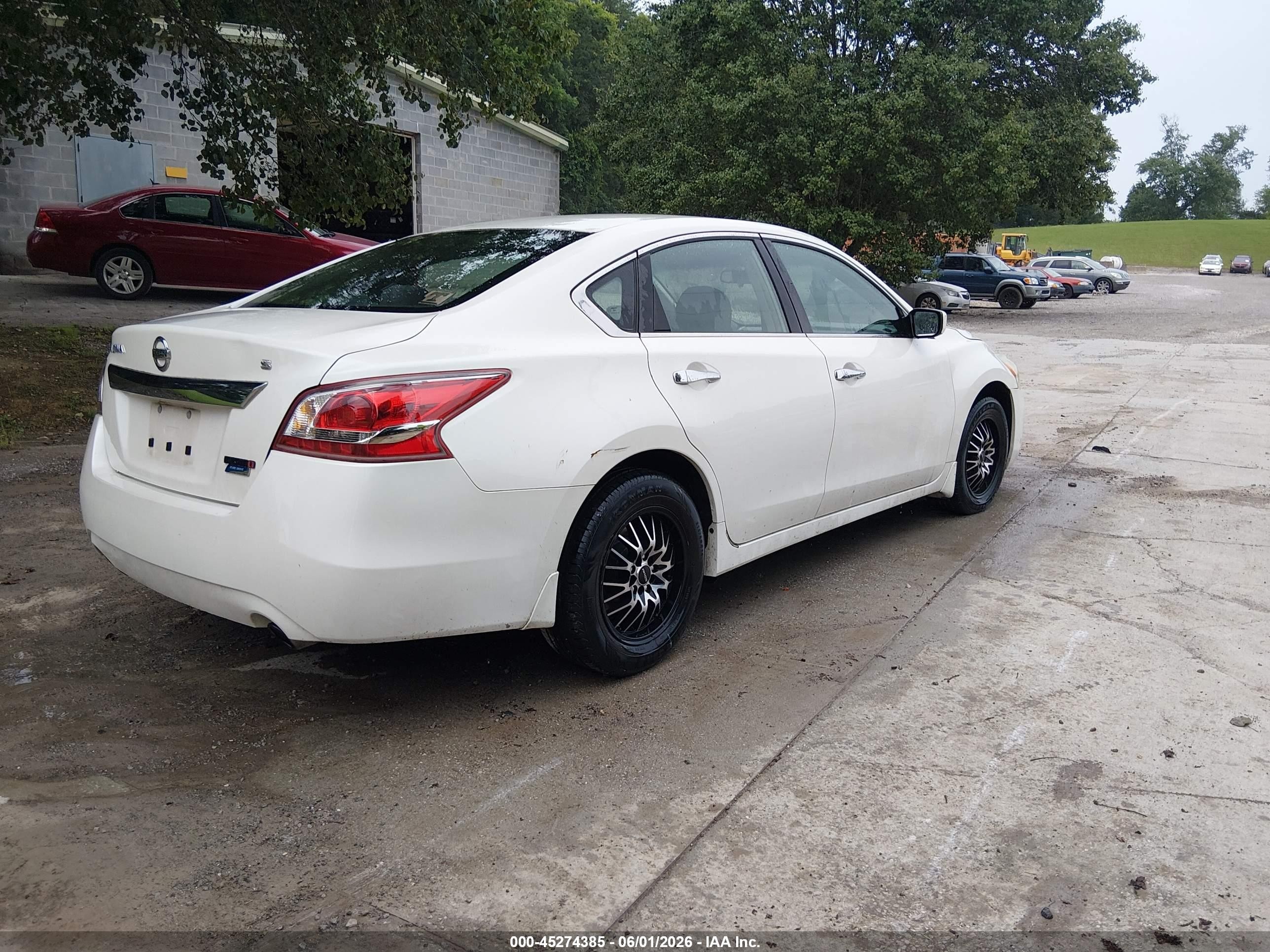 2013 Nissan Altima 2.5 S White vin: 1N4AL3AP2DC125150