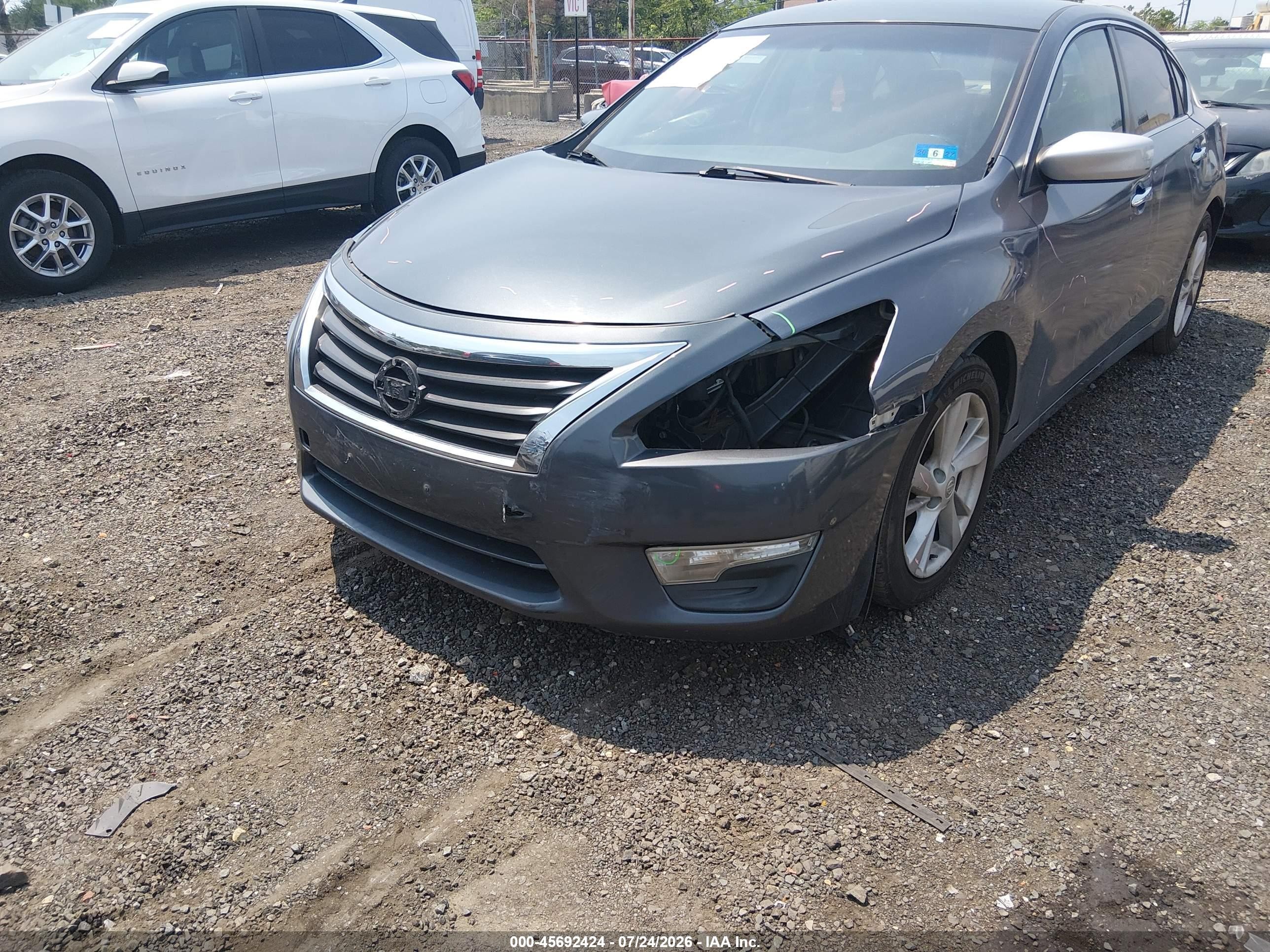 2013 Nissan Altima 2.5 Sv Gray vin: 1N4AL3AP2DC128811
