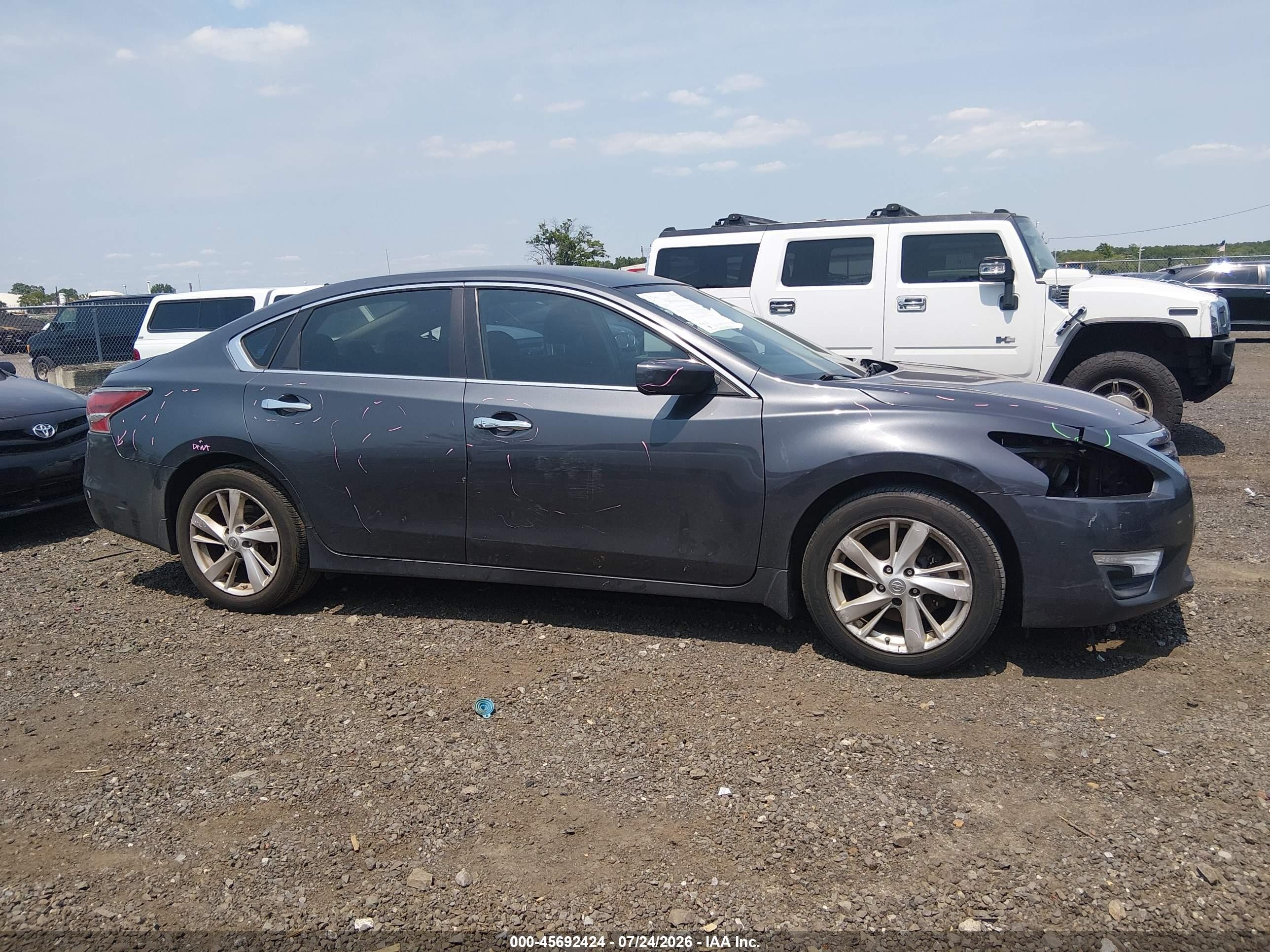 2013 Nissan Altima 2.5 Sv Gray vin: 1N4AL3AP2DC128811