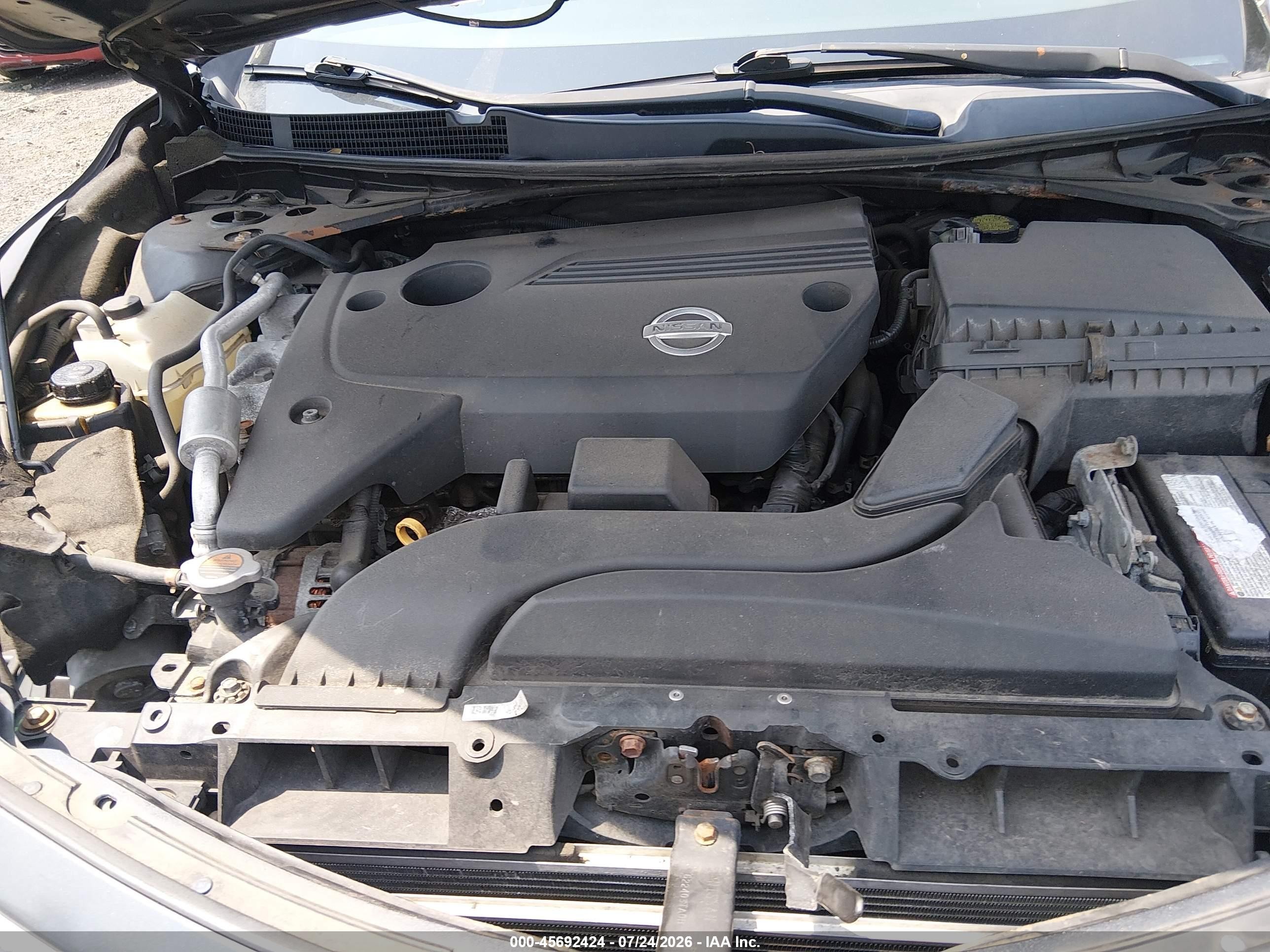 2013 Nissan Altima 2.5 Sv Gray vin: 1N4AL3AP2DC128811