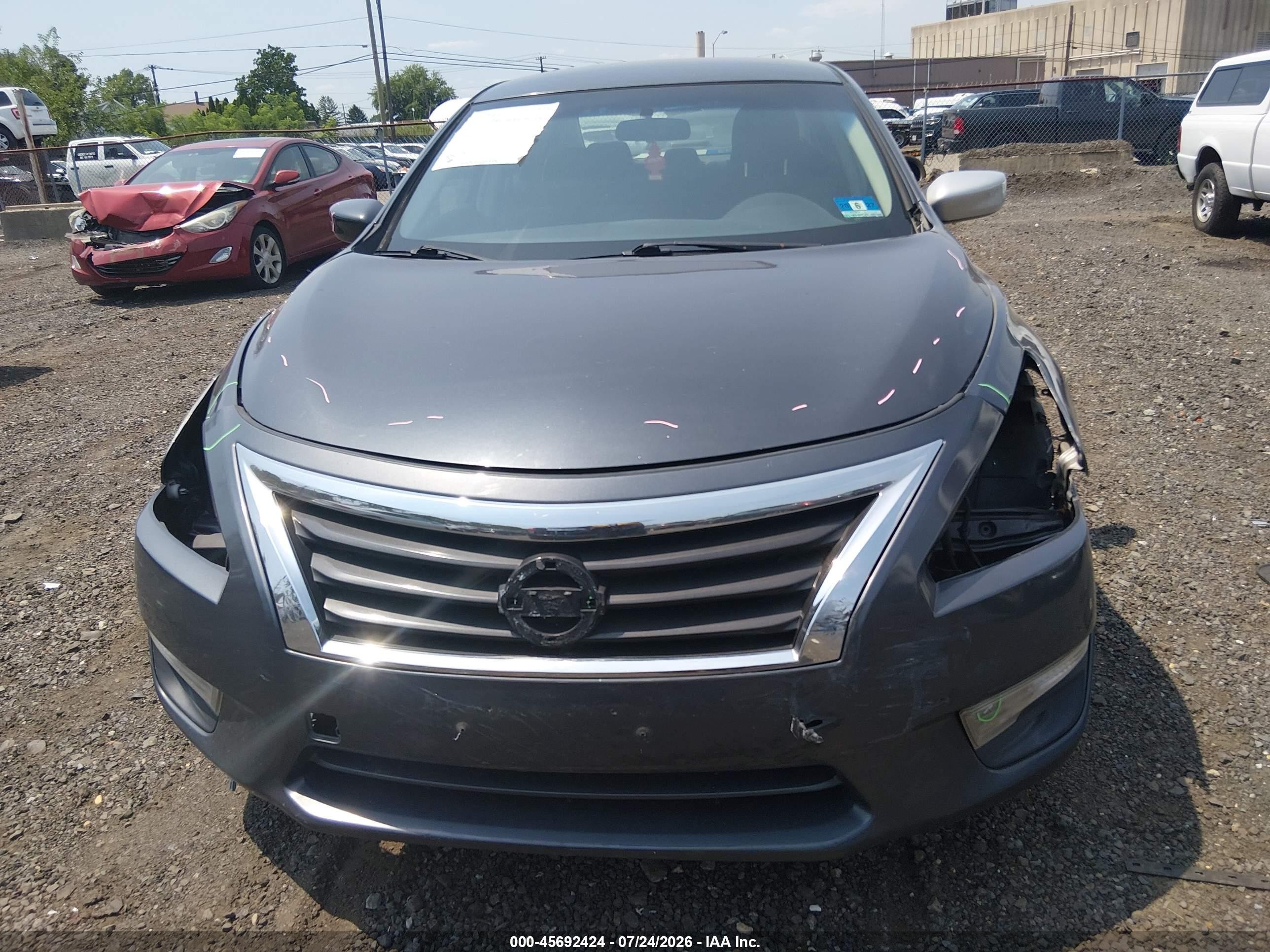 2013 Nissan Altima 2.5 Sv Gray vin: 1N4AL3AP2DC128811
