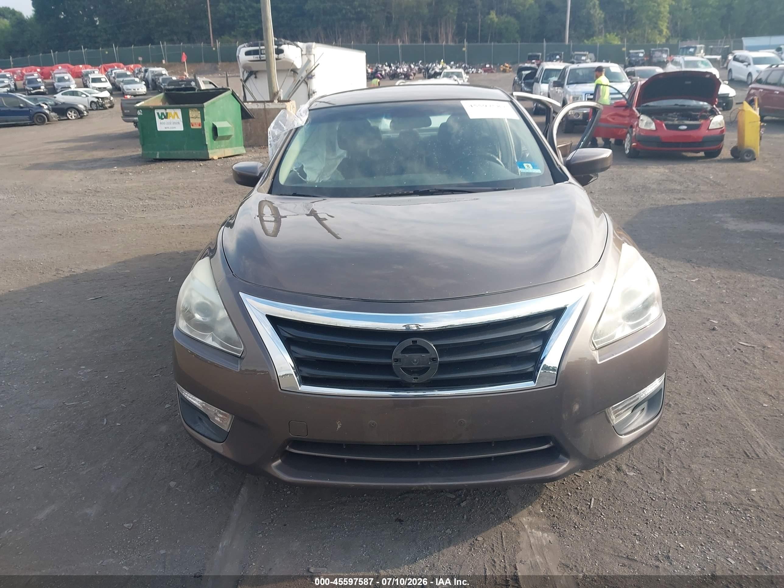 2013 Nissan Altima 2.5 Brown vin: 1N4AL3AP2DC131076