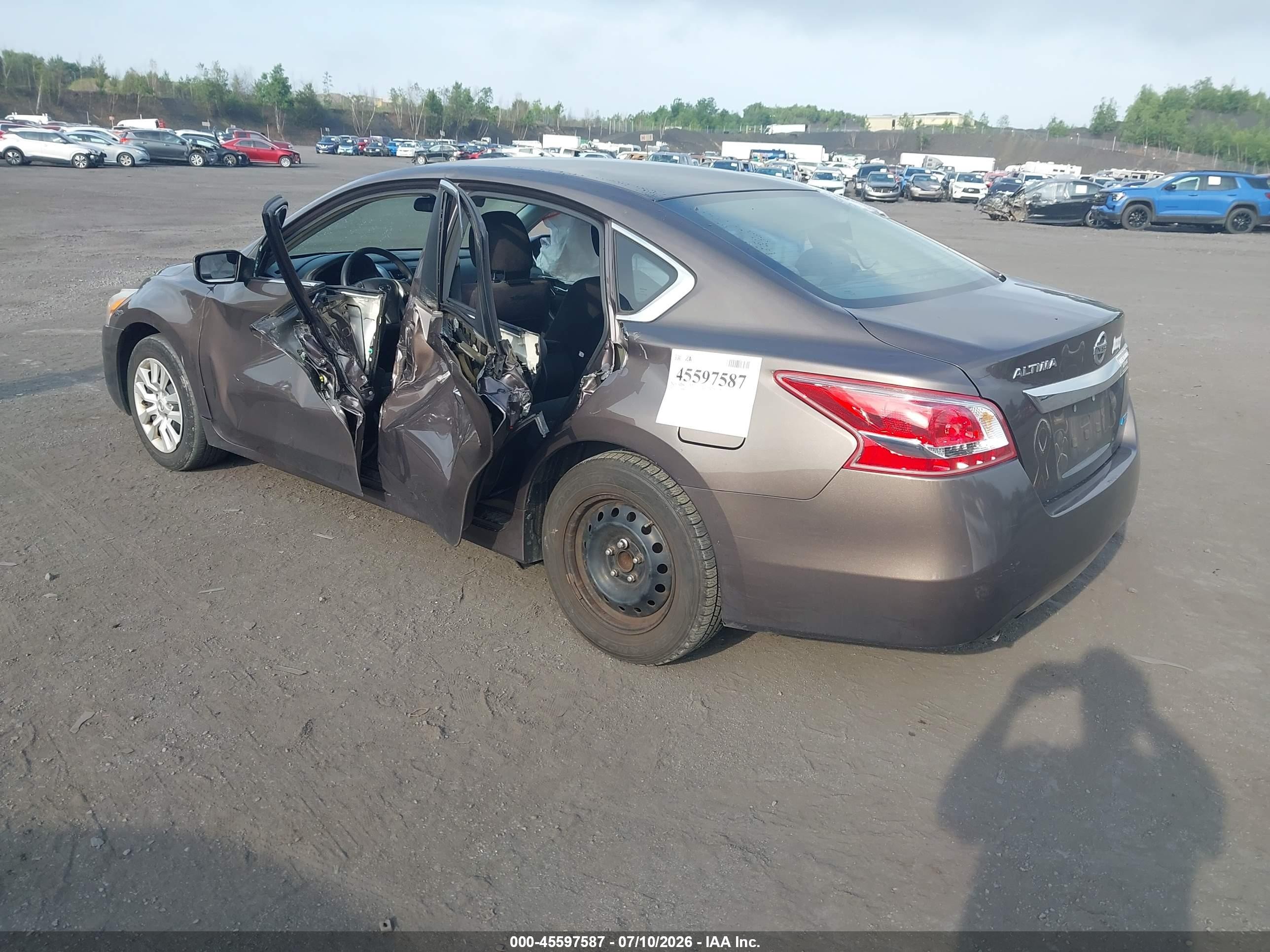 2013 Nissan Altima 2.5 Brown vin: 1N4AL3AP2DC131076