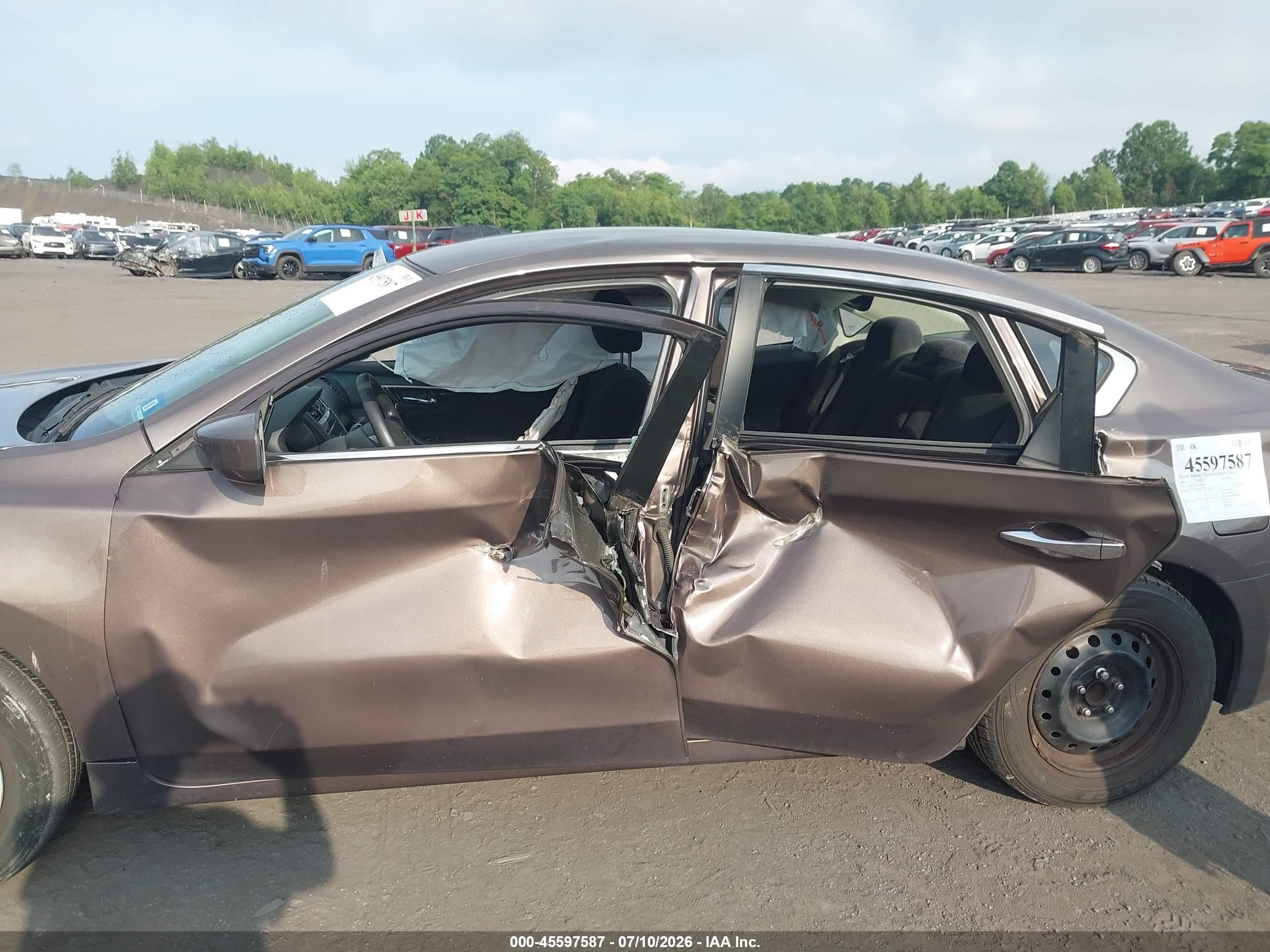 2013 Nissan Altima 2.5 Brown vin: 1N4AL3AP2DC131076