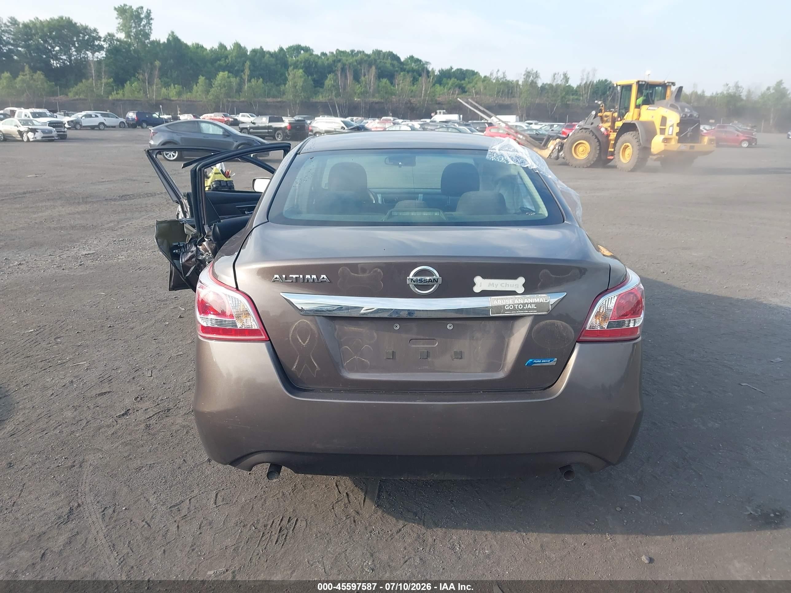 2013 Nissan Altima 2.5 Brown vin: 1N4AL3AP2DC131076