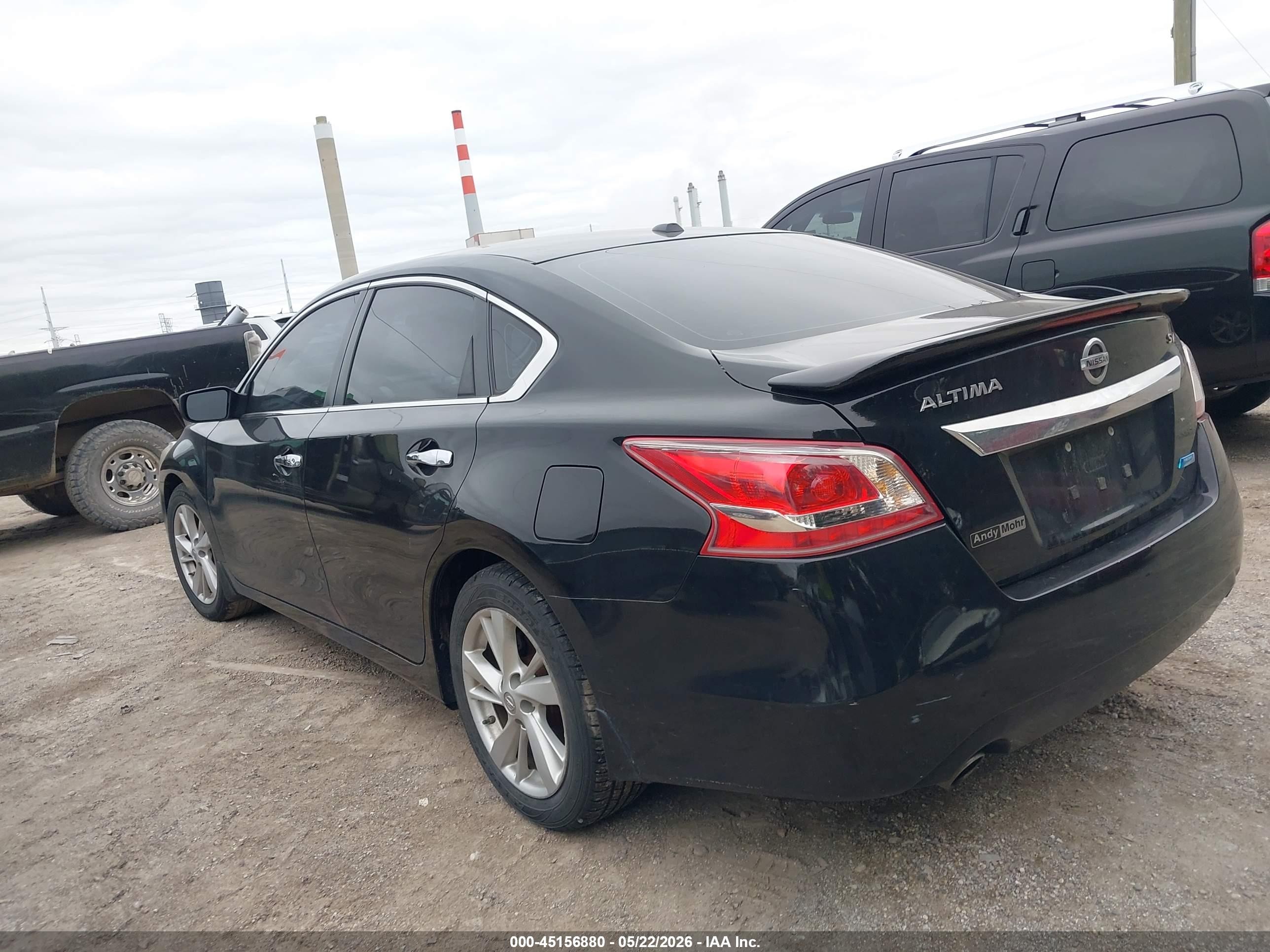 2013 Nissan Altima 2.5 Sv Black vin: 1N4AL3AP2DC133569