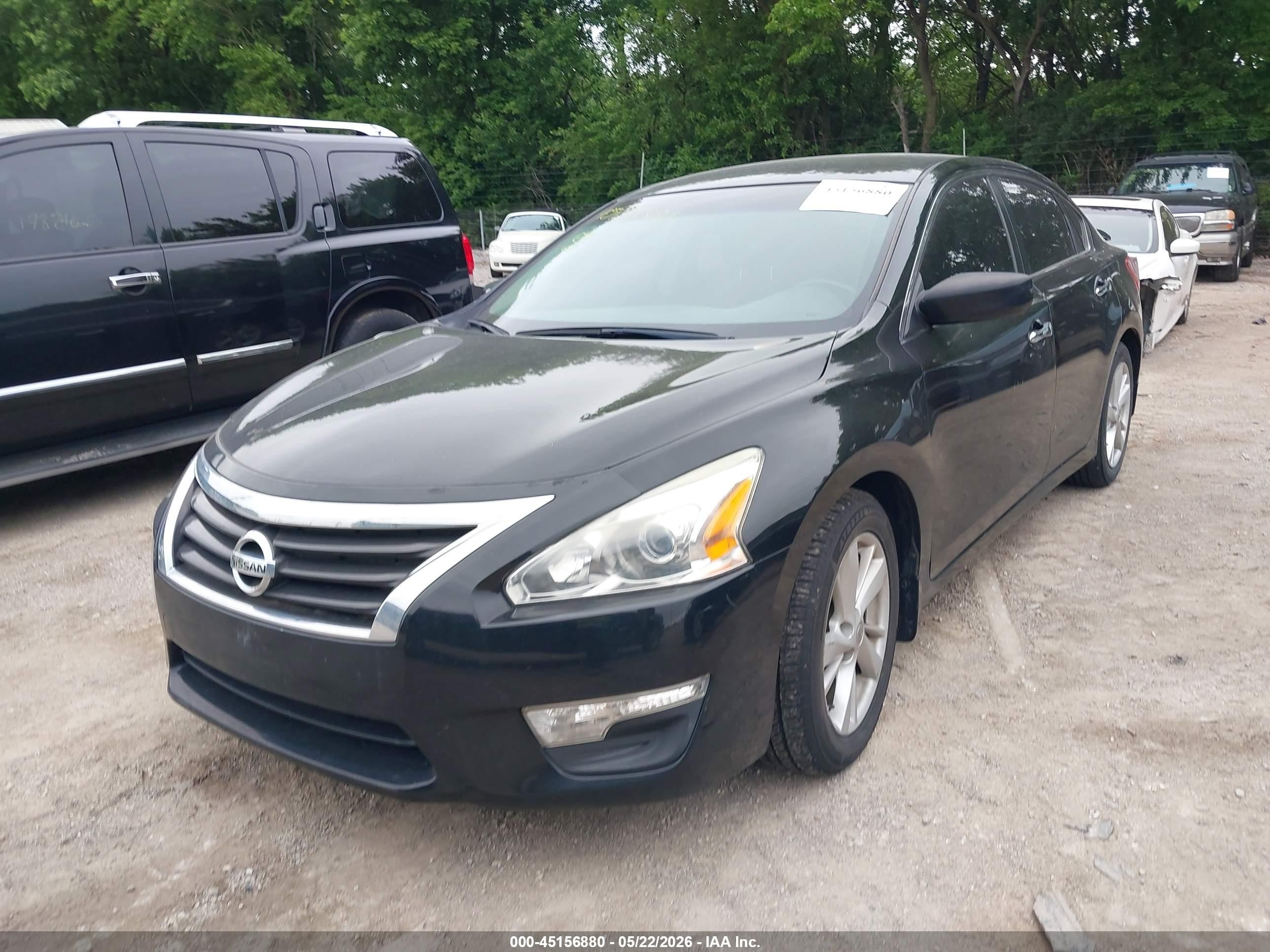 2013 Nissan Altima 2.5 Sv Black vin: 1N4AL3AP2DC133569