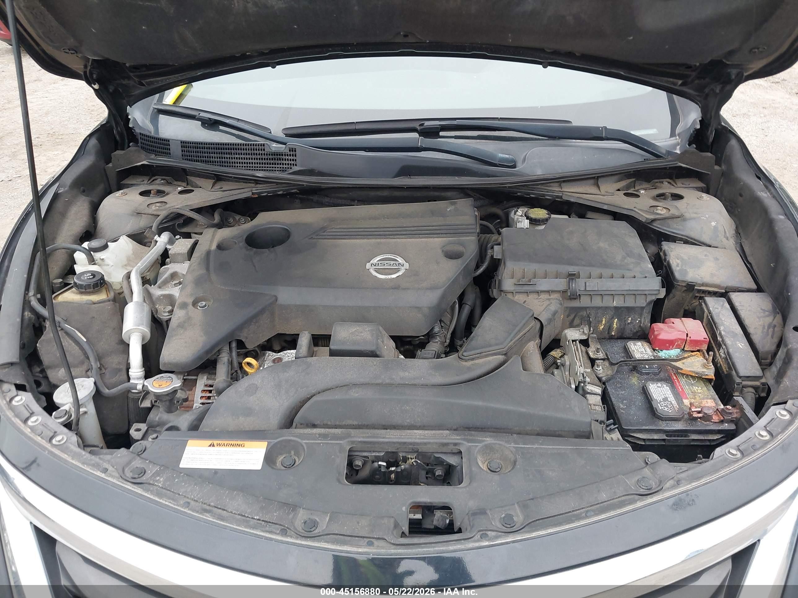 2013 Nissan Altima 2.5 Sv Black vin: 1N4AL3AP2DC133569