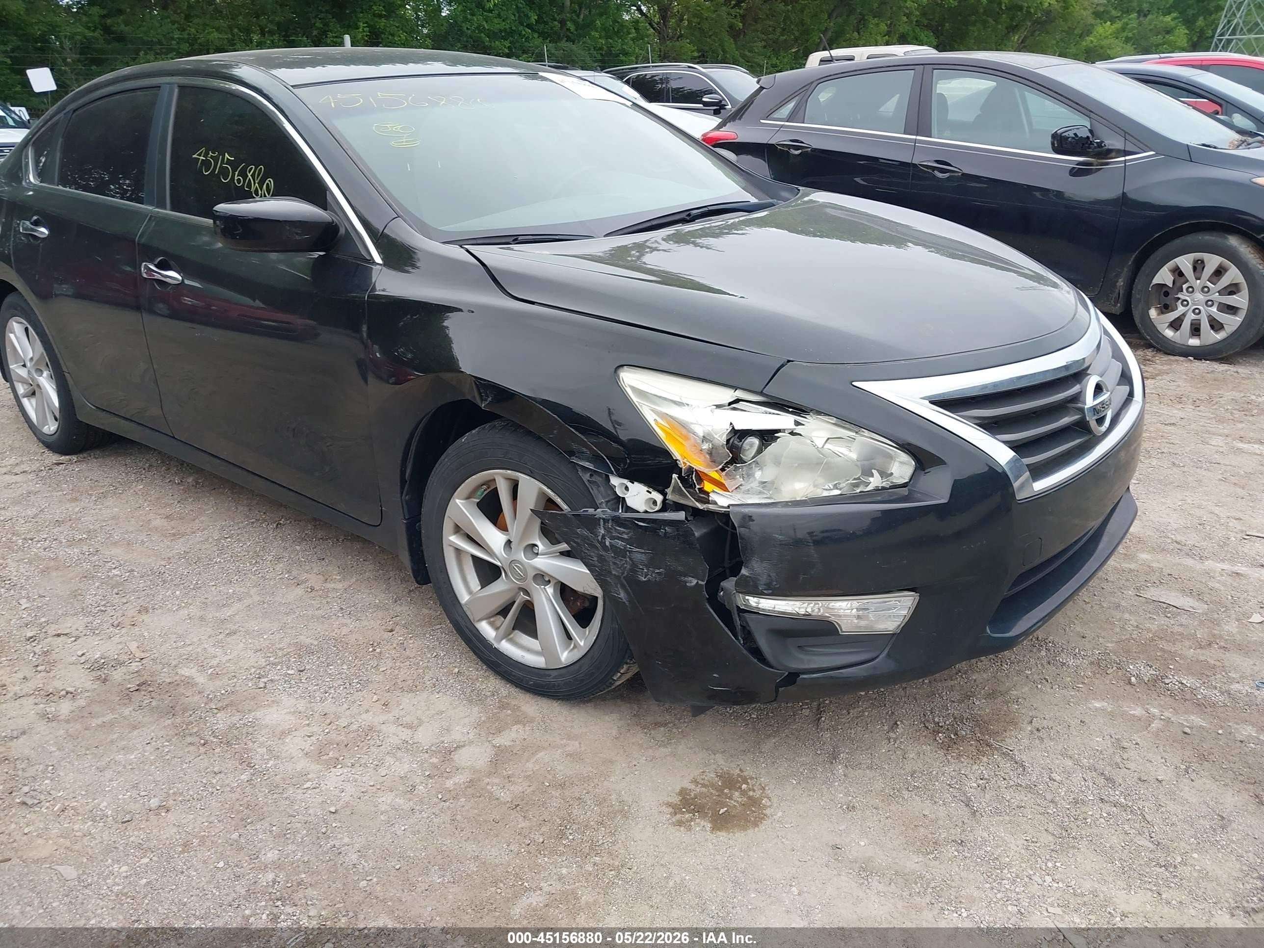 2013 Nissan Altima 2.5 Sv Black vin: 1N4AL3AP2DC133569