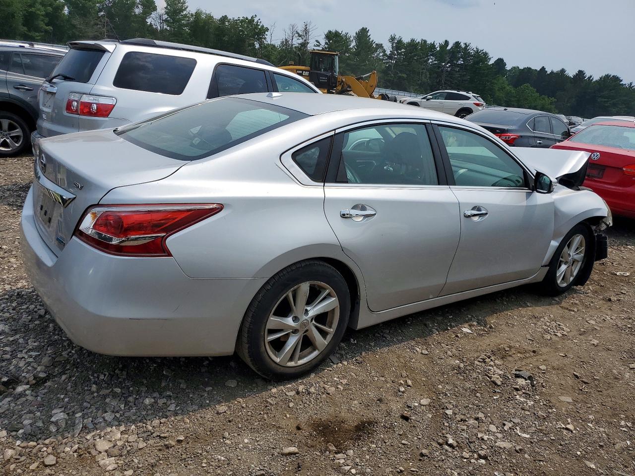 2013 Nissan Altima 2.5 Silver vin: 1N4AL3AP2DC150419