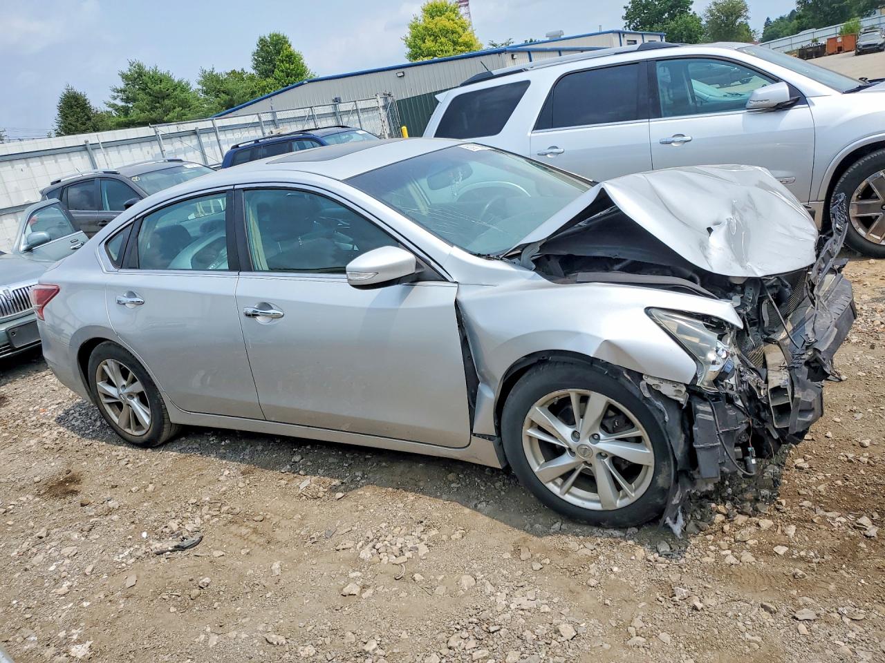 2013 Nissan Altima 2.5 Silver vin: 1N4AL3AP2DC150419