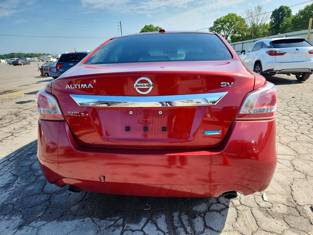 2013 Nissan Altima 2.5 Красный vin: 1N4AL3AP2DC155751