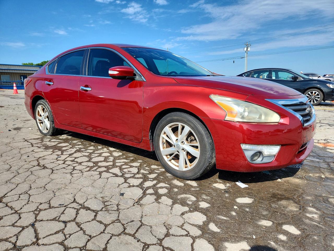 2013 Nissan Altima 2.5 Красный vin: 1N4AL3AP2DC155751