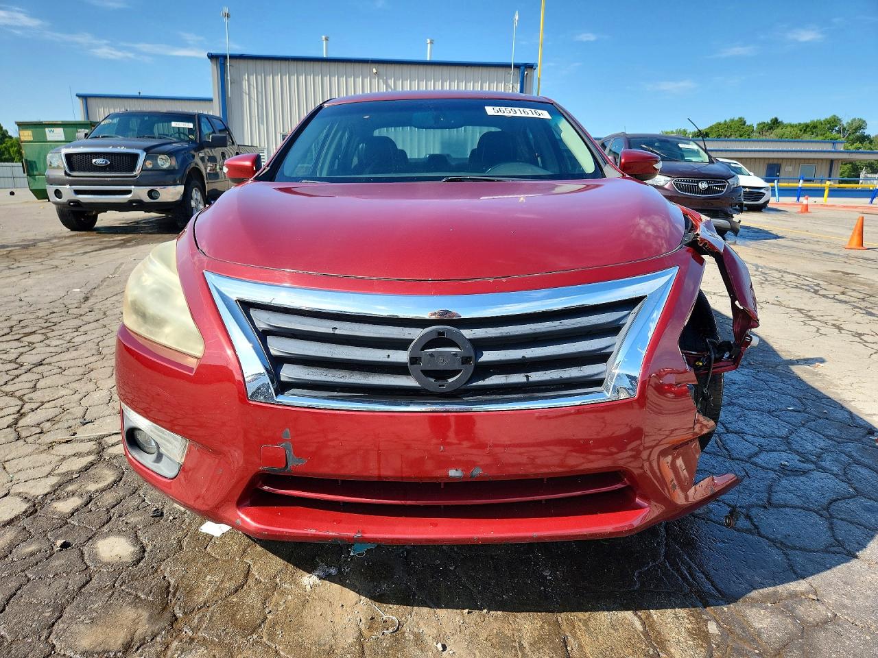 2013 Nissan Altima 2.5 Красный vin: 1N4AL3AP2DC155751