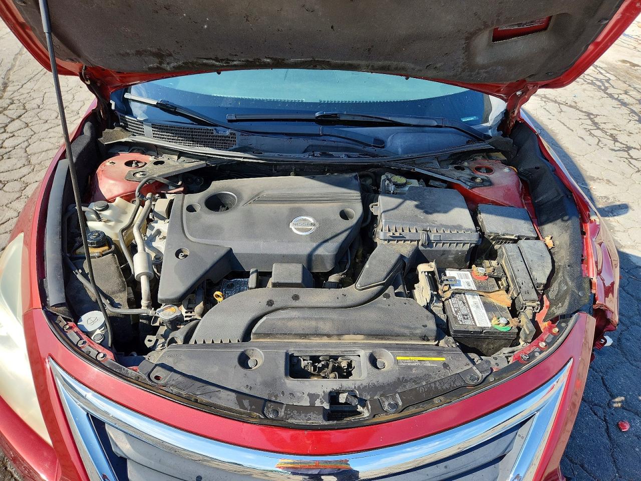 2013 Nissan Altima 2.5 Красный vin: 1N4AL3AP2DC155751