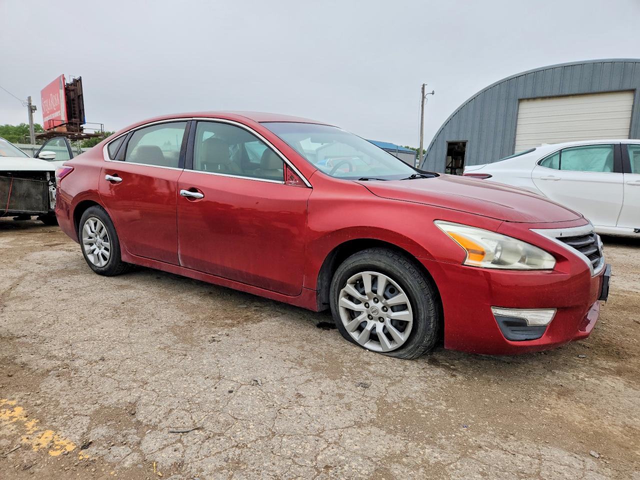 2013 Nissan Altima 2.5 Бордовый vin: 1N4AL3AP2DC160271
