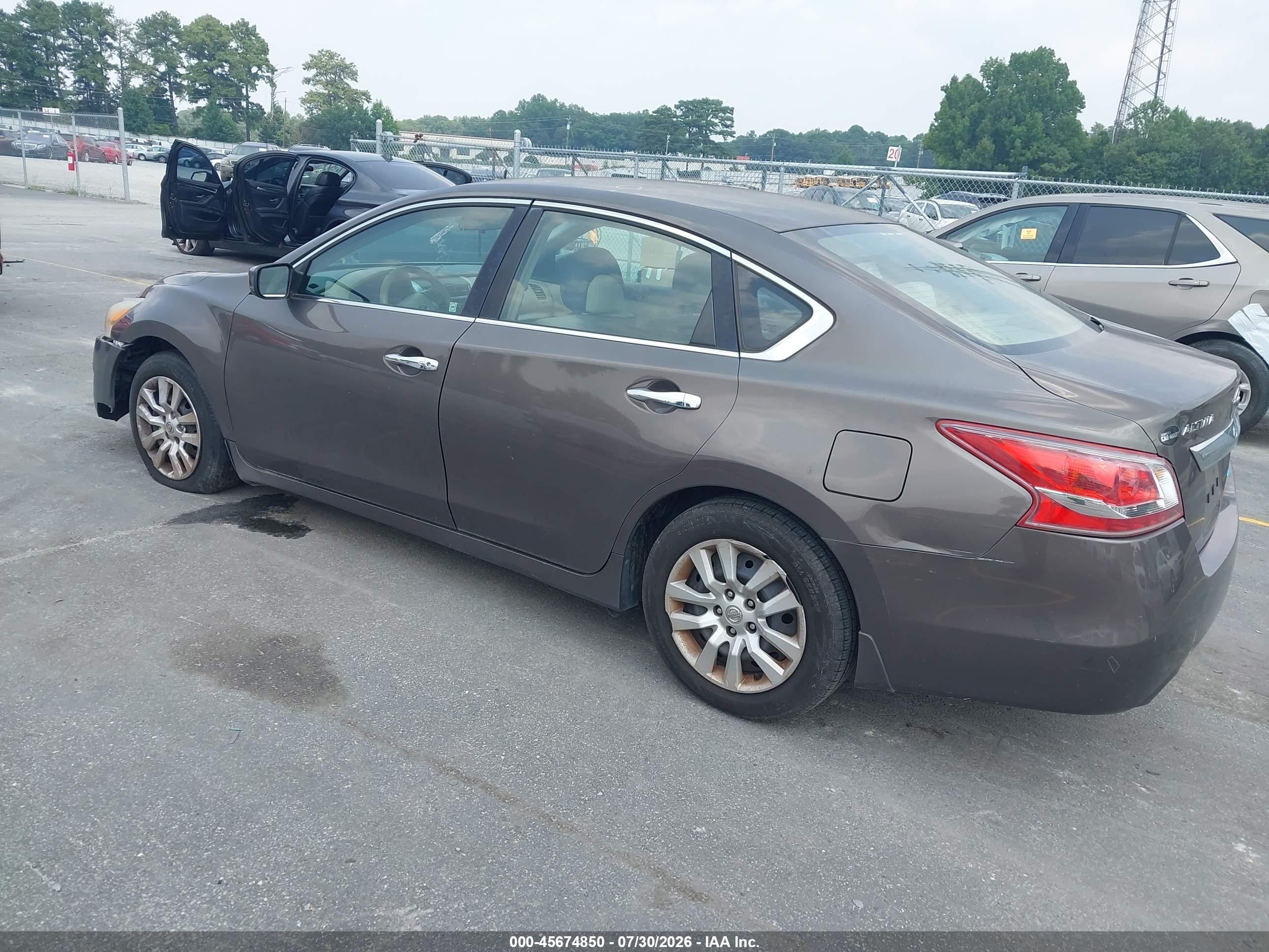 2013 Nissan Altima 2.5 S Gray vin: 1N4AL3AP2DC173747