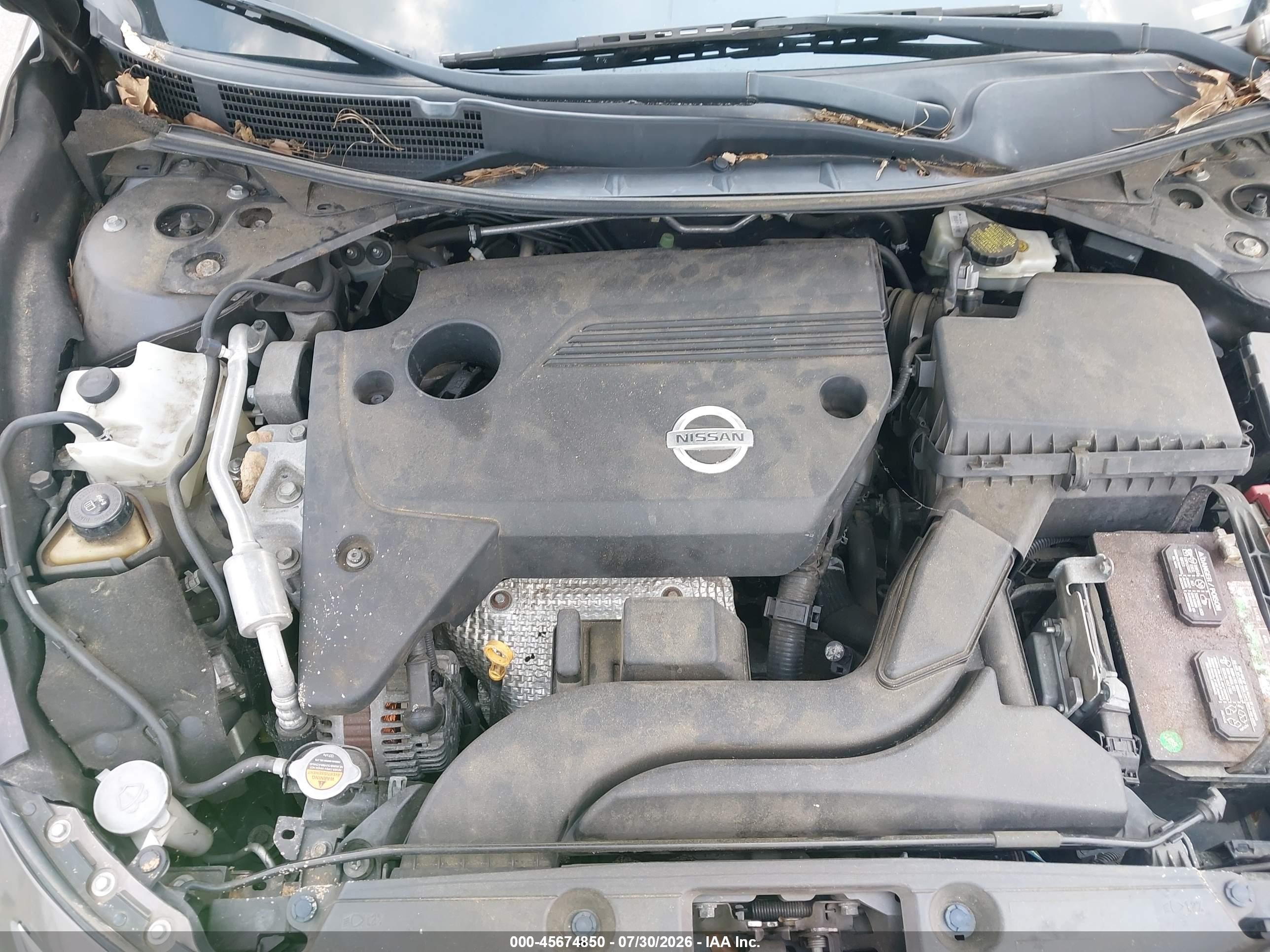 2013 Nissan Altima 2.5 S Gray vin: 1N4AL3AP2DC173747