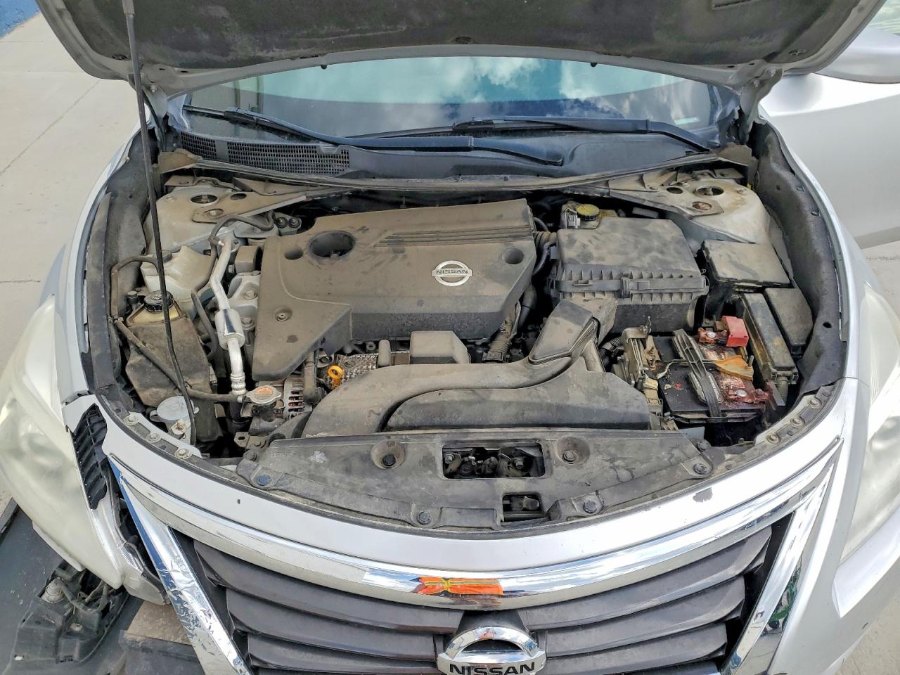 2013 Nissan Altima 2.5 Серебряный vin: 1N4AL3AP2DC179399