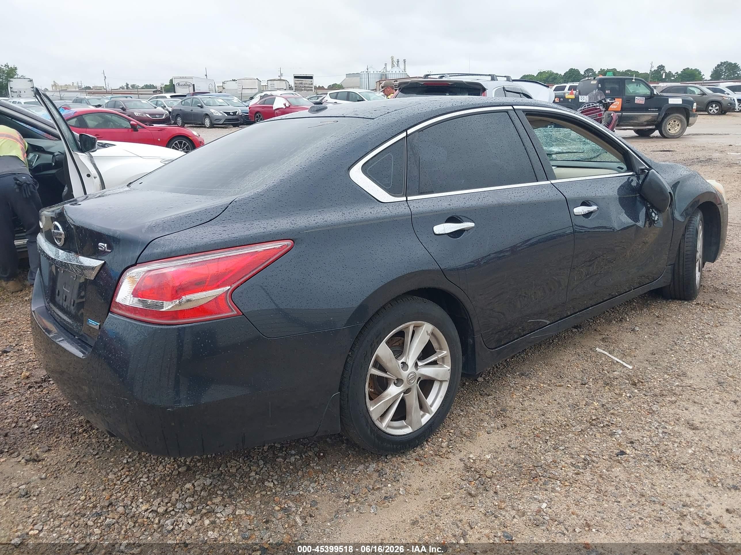 2013 Nissan Altima 2.5 Sl Blue vin: 1N4AL3AP2DC188314