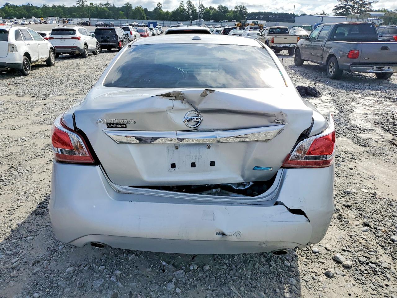 2013 Nissan Altima Sl Silver vin: 1N4AL3AP2DC189785