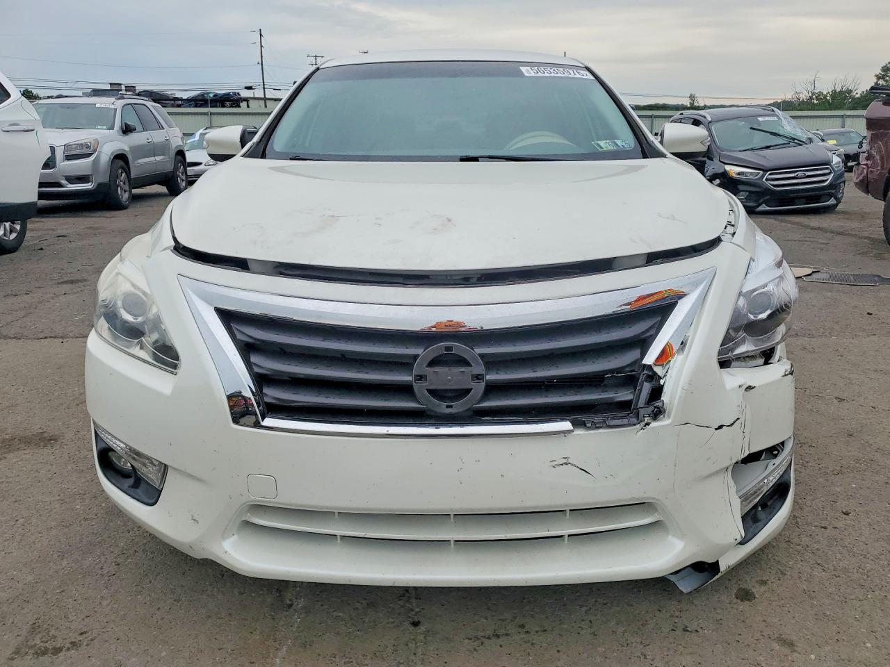 2013 Nissan Altima 2.5 White vin: 1N4AL3AP2DC201742